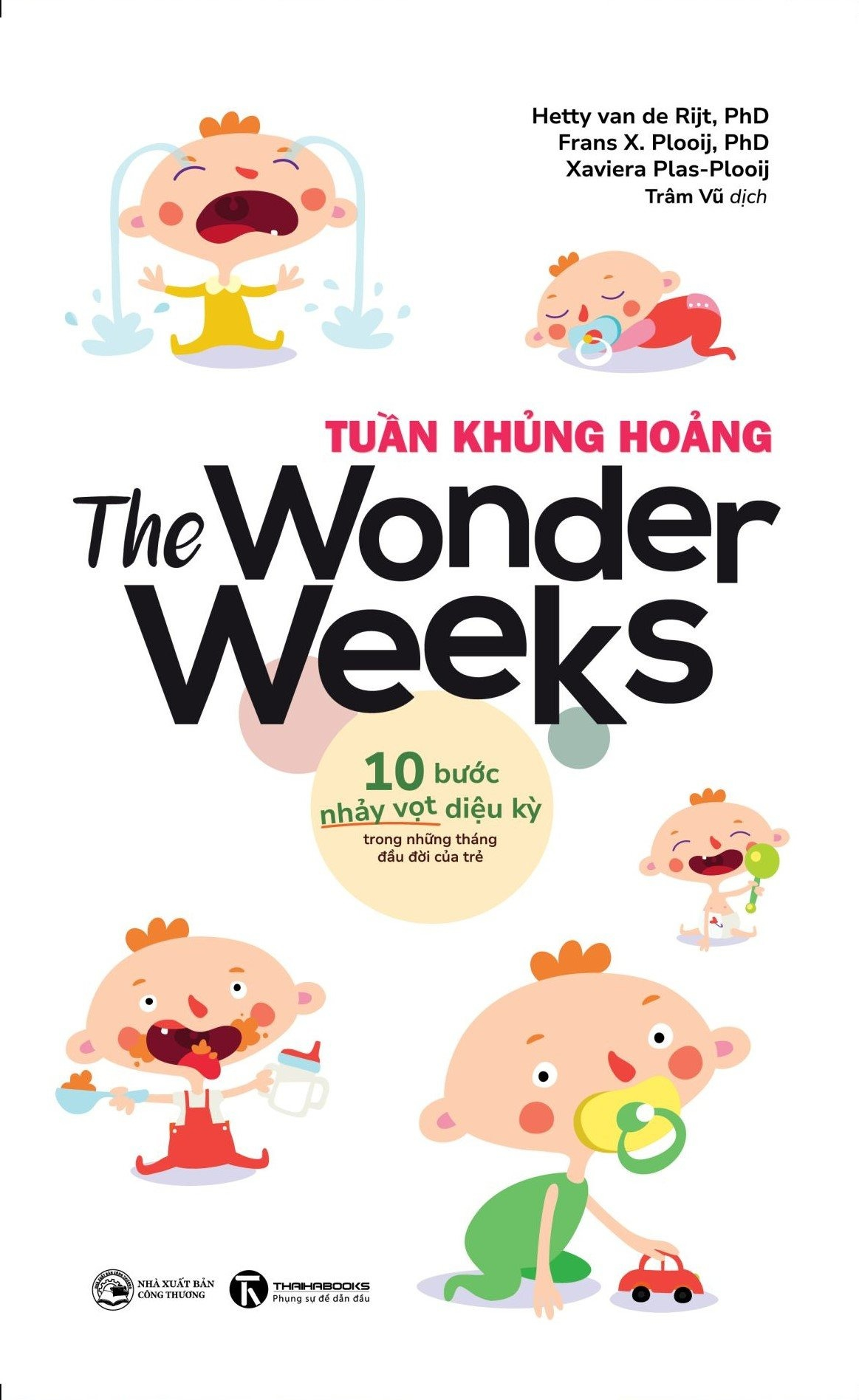 the wonder weeks - tuần khủng hoảng - 10 bước nhảy vọt diệu kỳ trong những tháng đầu đời của trẻ (tái bản 2024)