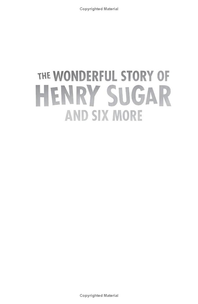 the wonderful story of henry sugar