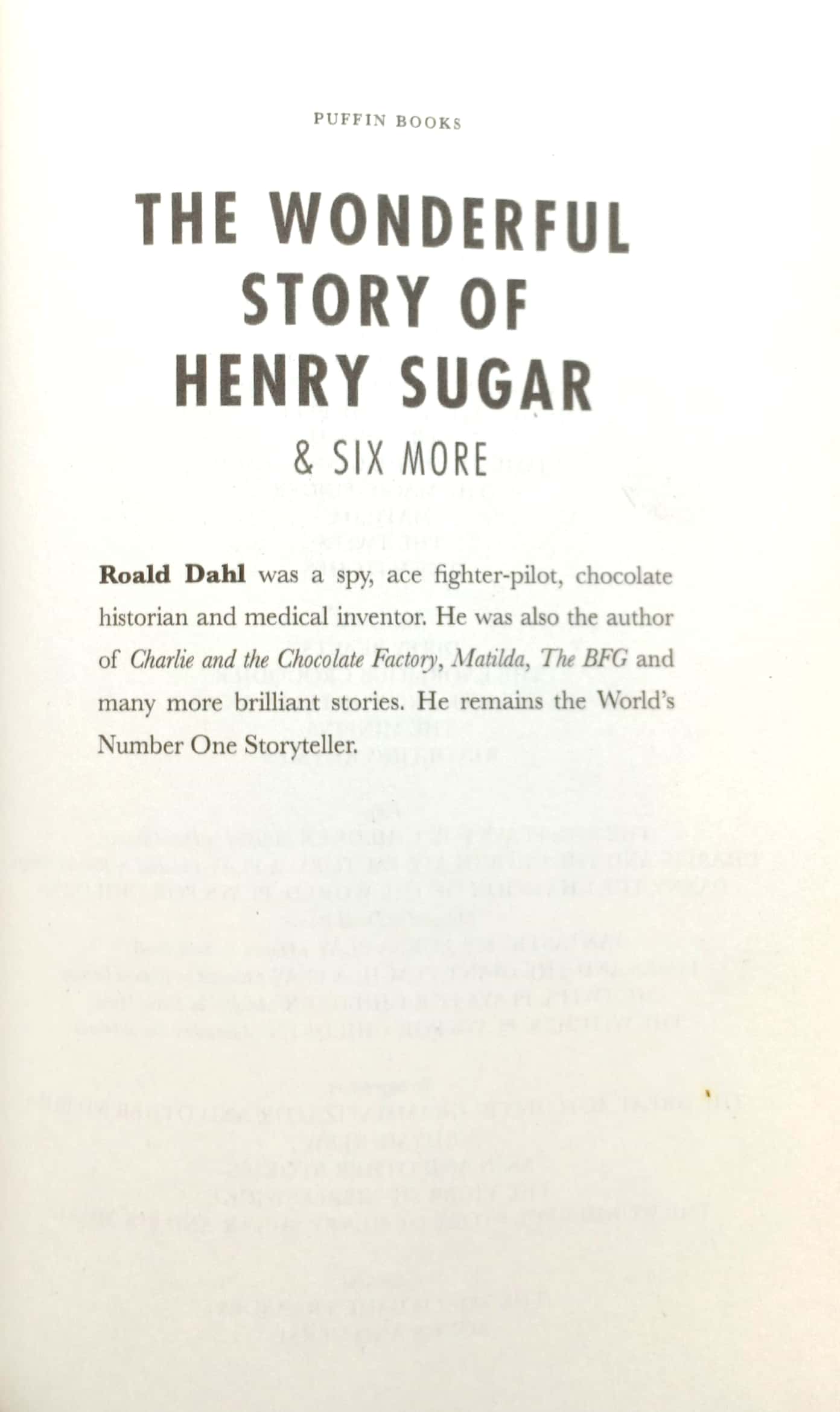 the wonderful story of henry sugar and six more