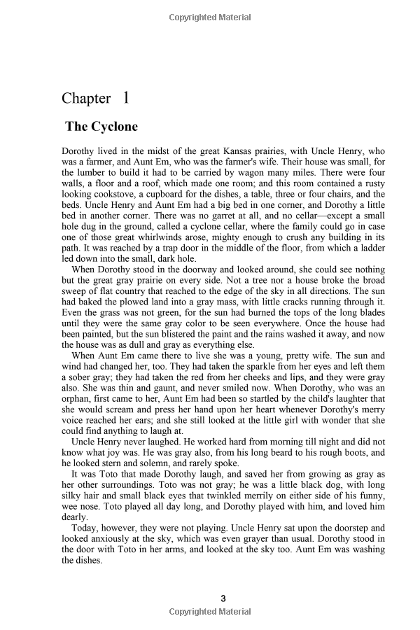 the wonderful wizard of oz (collins classics)