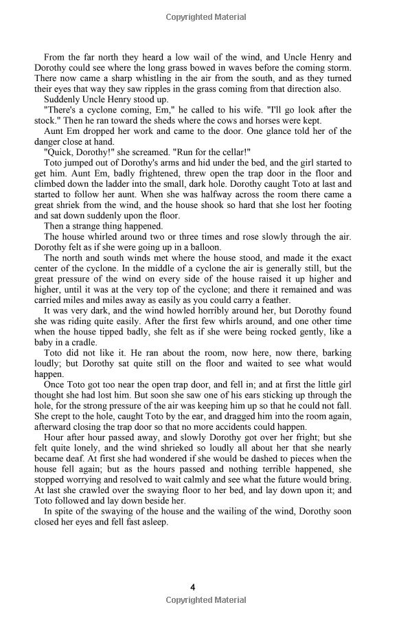 the wonderful wizard of oz (collins classics)