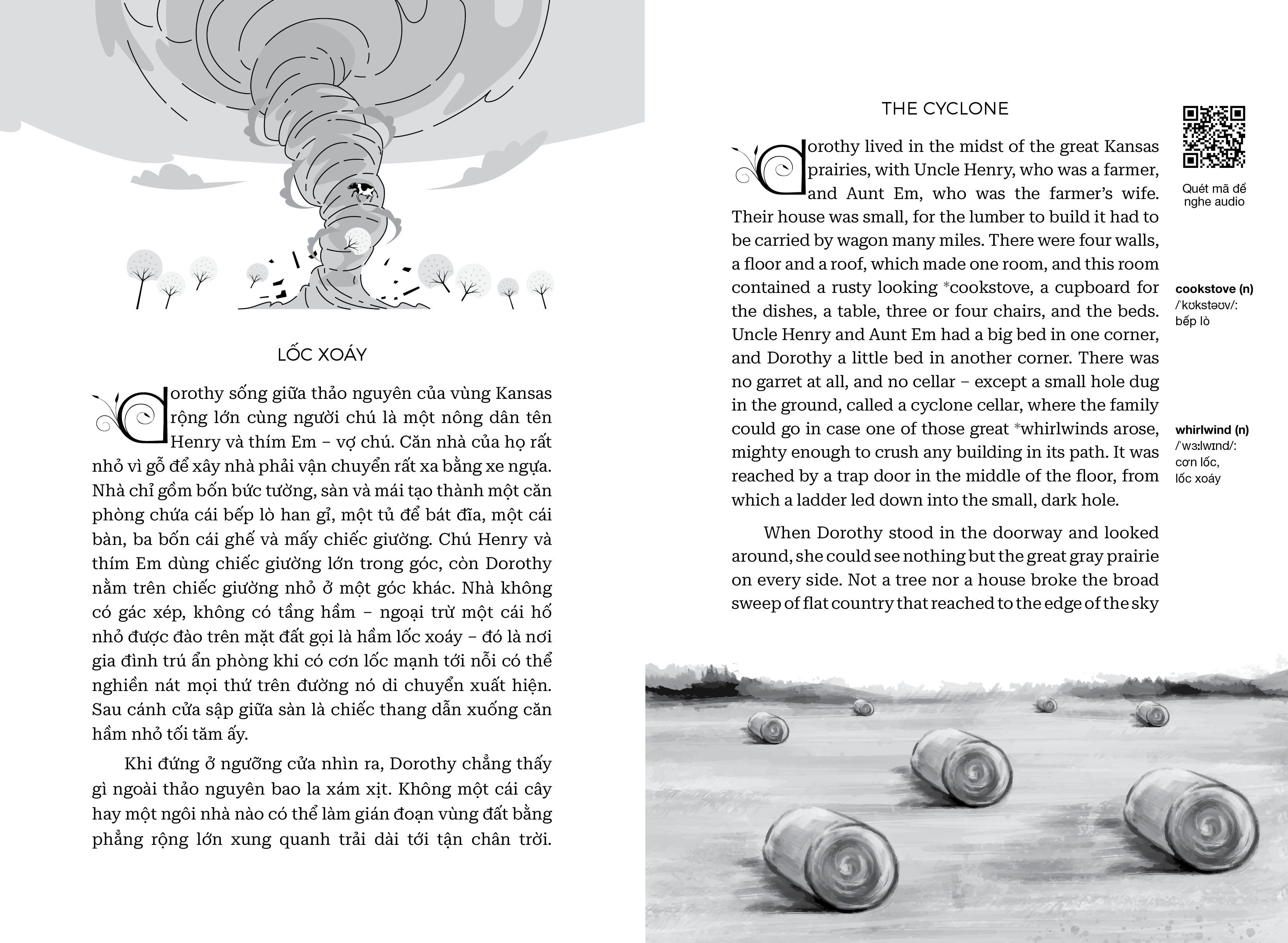 the wonderful wizard of oz - phù thuỷ xứ oz - song ngữ việt-anh