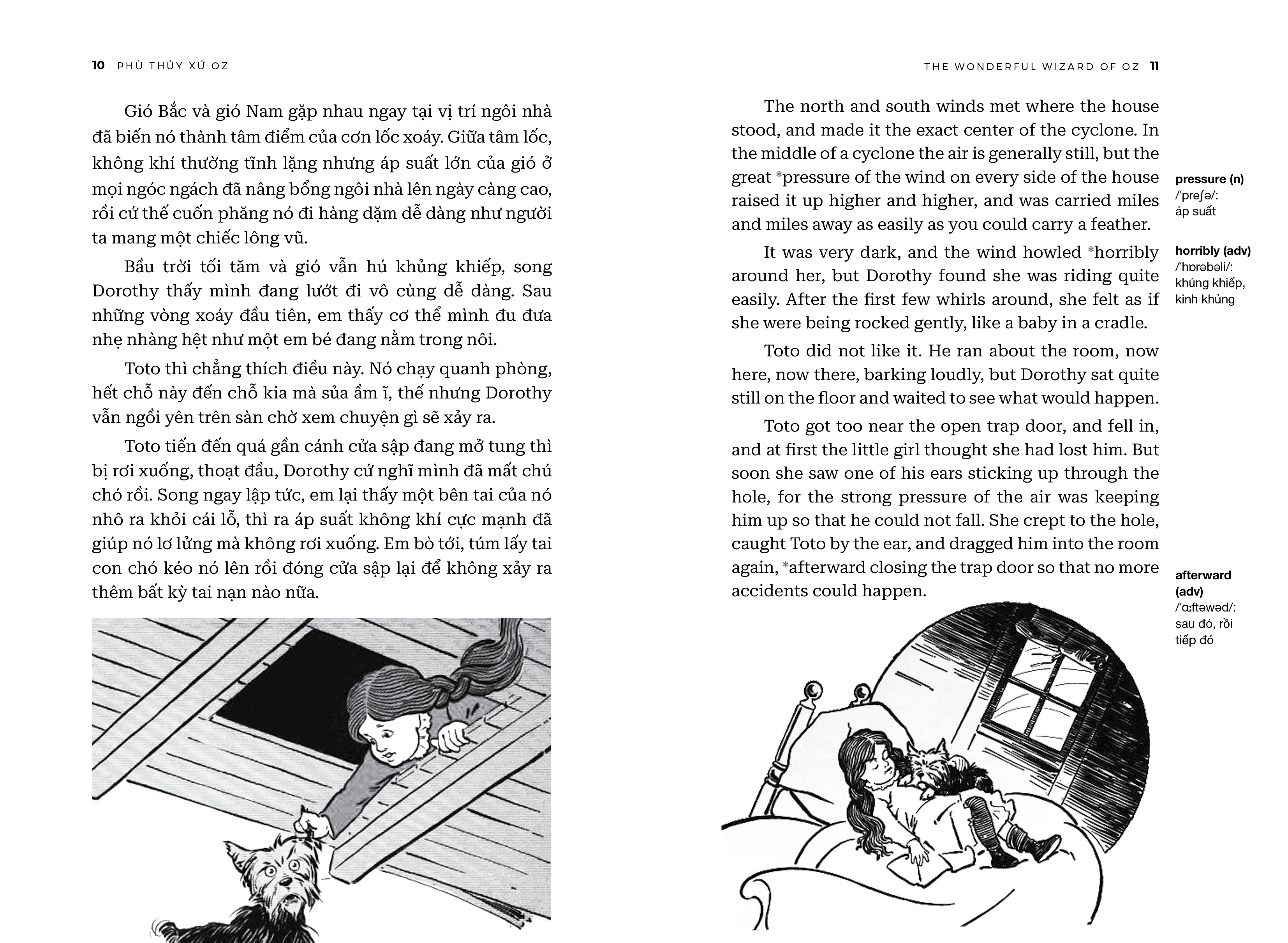 the wonderful wizard of oz - phù thuỷ xứ oz - song ngữ việt-anh