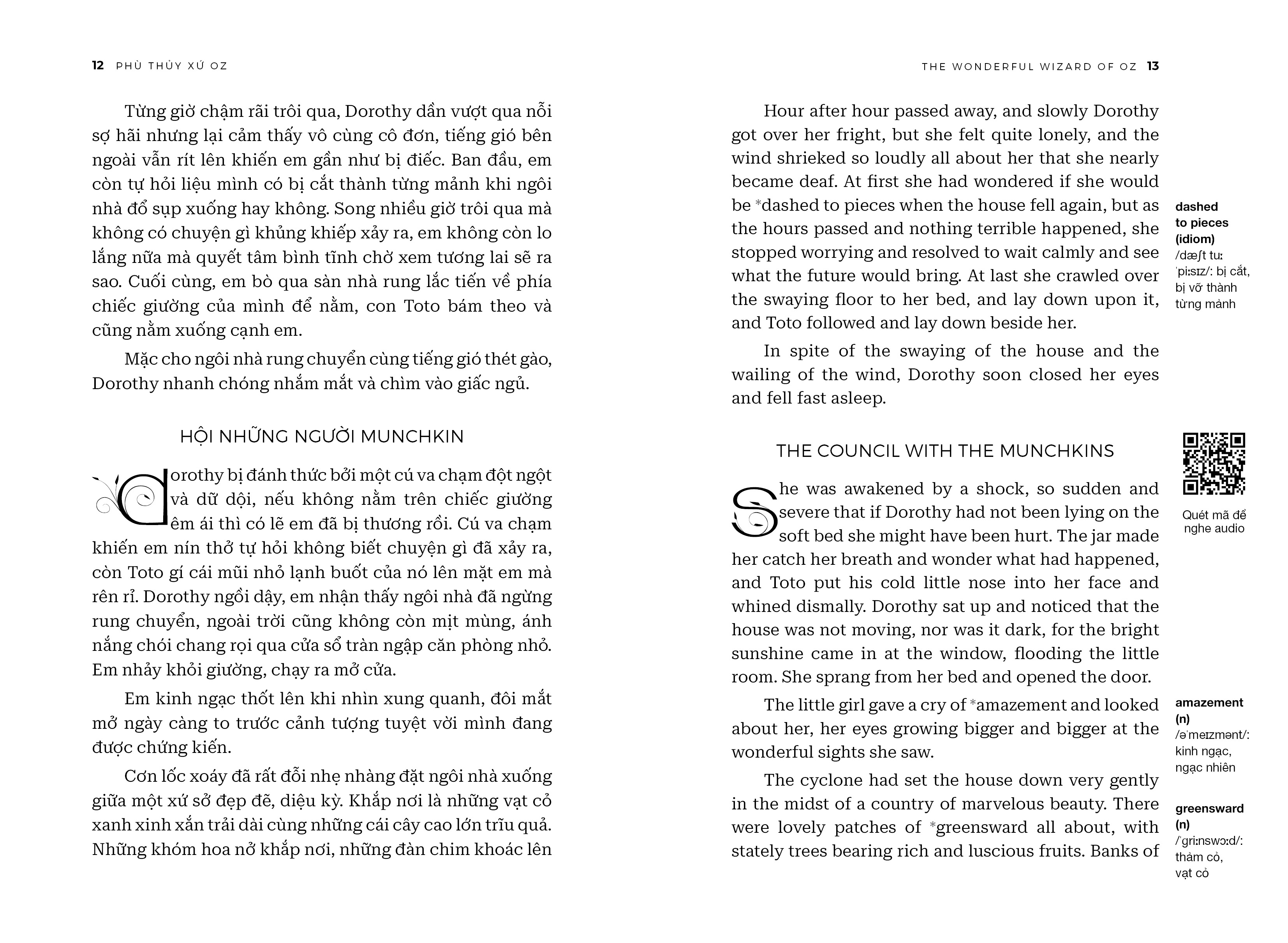the wonderful wizard of oz - phù thuỷ xứ oz - song ngữ việt-anh