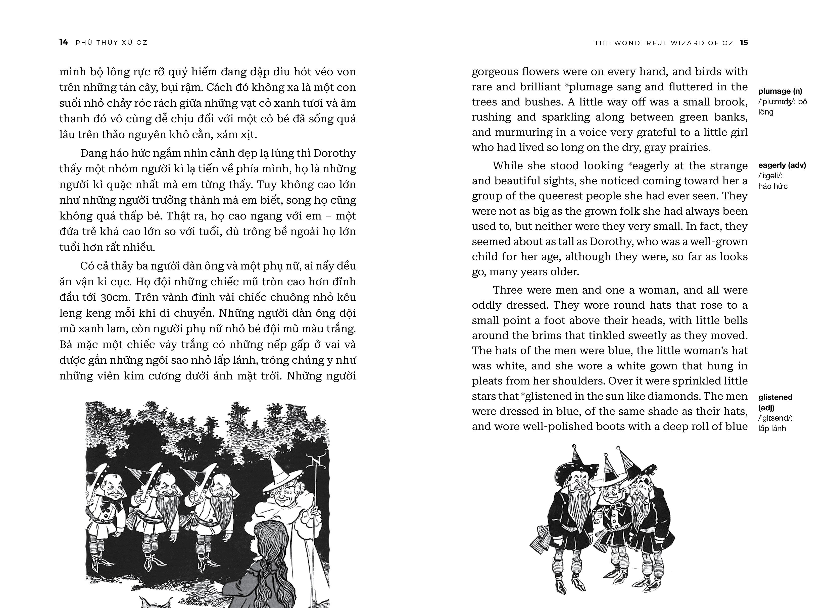 the wonderful wizard of oz - phù thuỷ xứ oz - song ngữ việt-anh