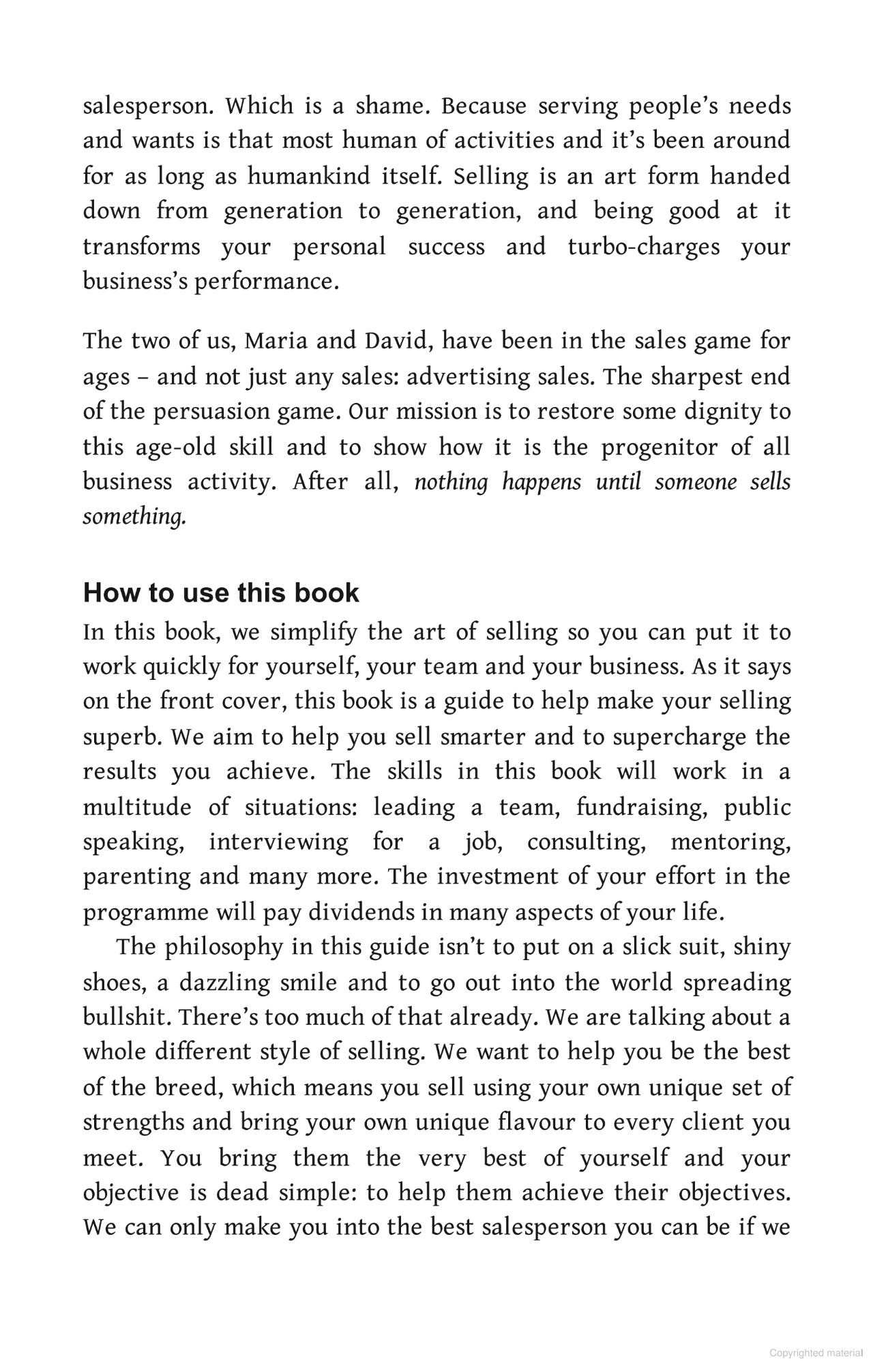 The Work Smarter Guide To Sales