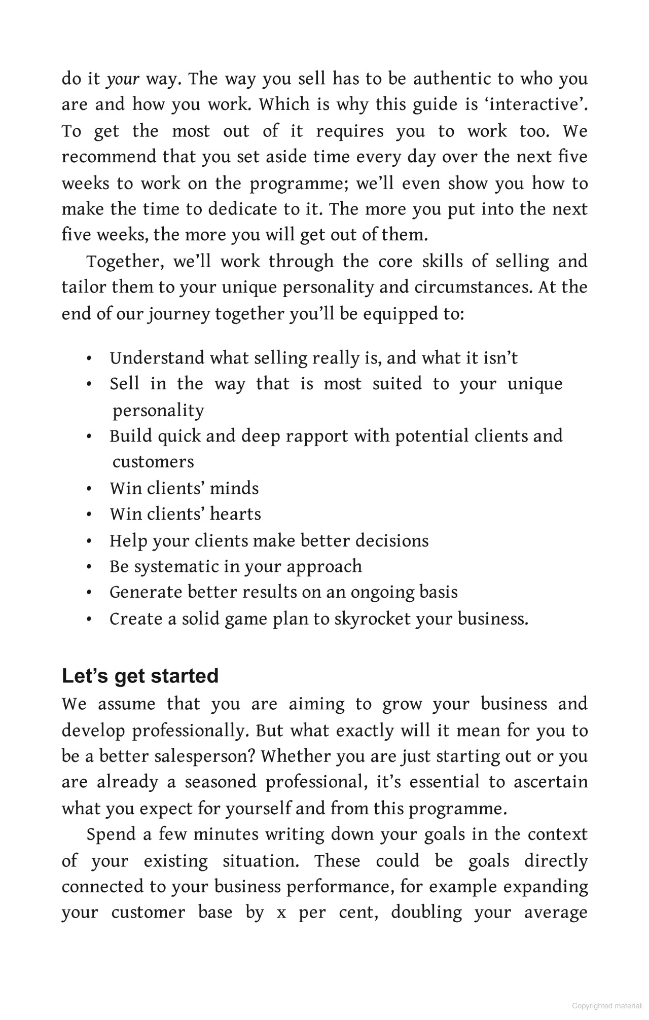 The Work Smarter Guide To Sales