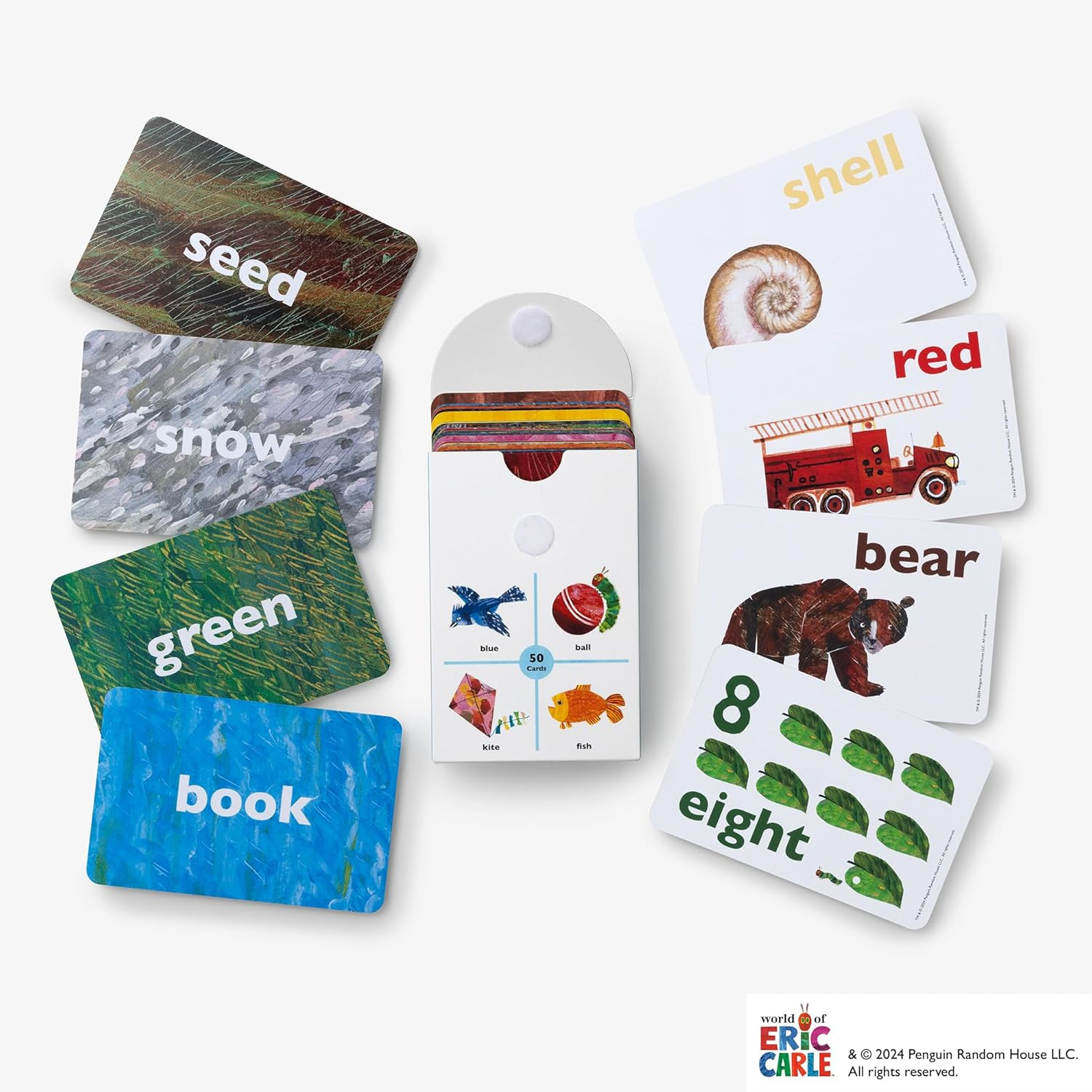 the world of eric carle first words flashcards