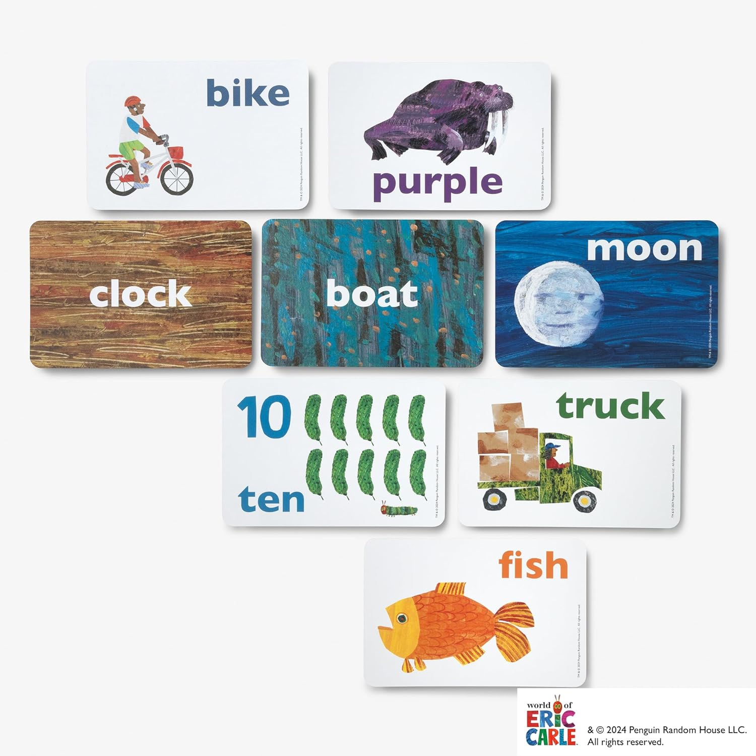 the world of eric carle first words flashcards