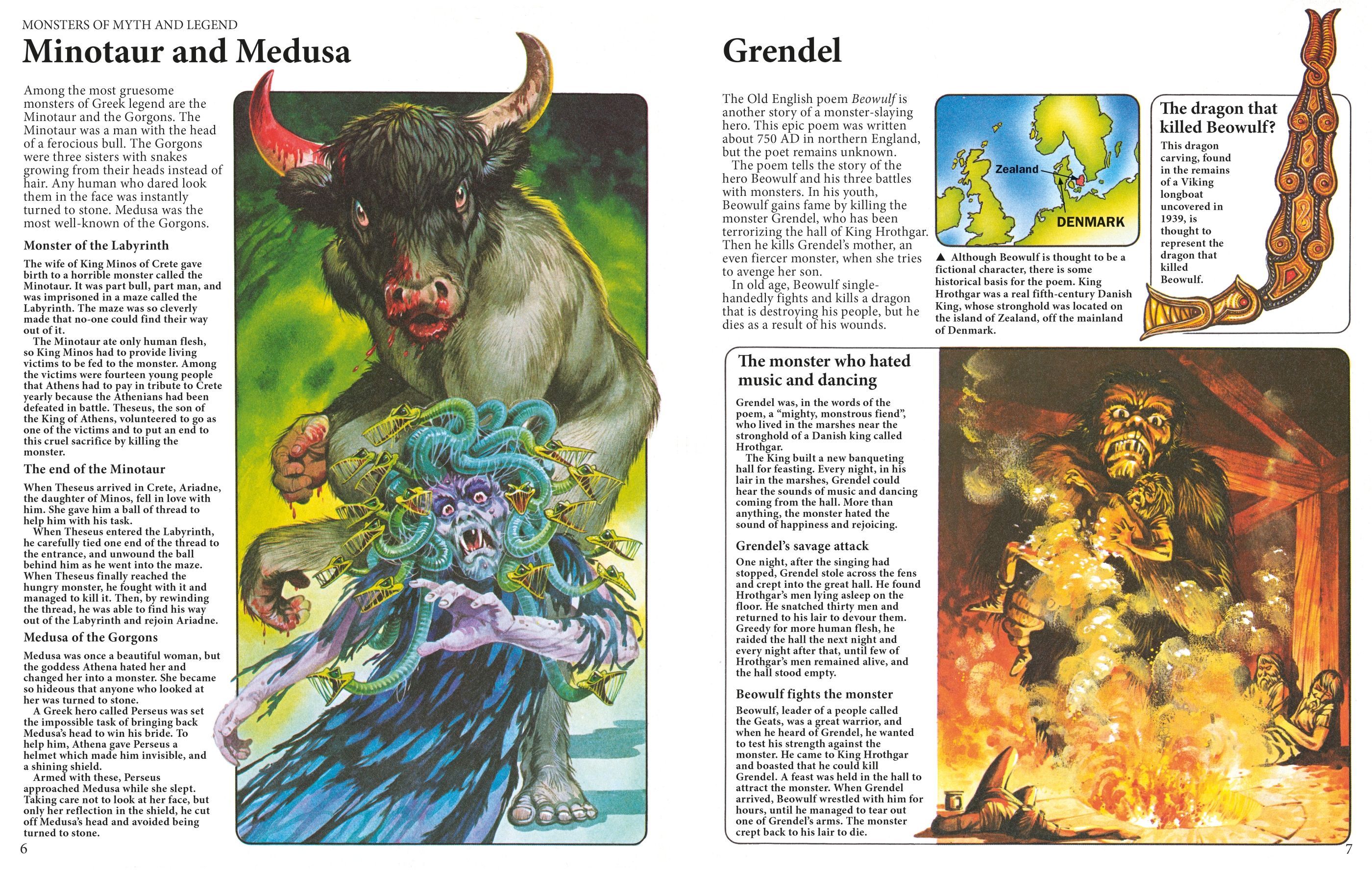 the world of the unknown: monsters