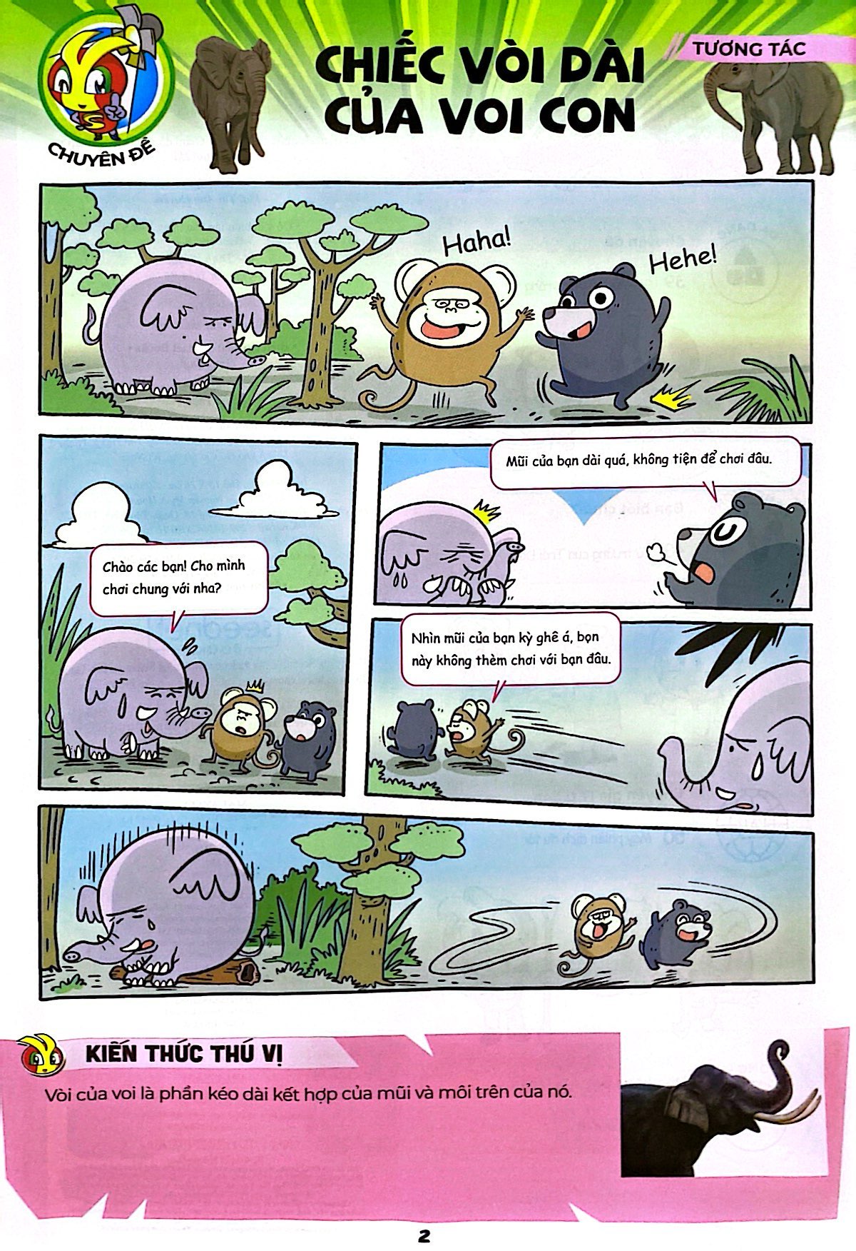 the young scientists - truyện tranh khoa học cho trẻ em - level 2 - tập 12 - giải cứu tê giác trắng