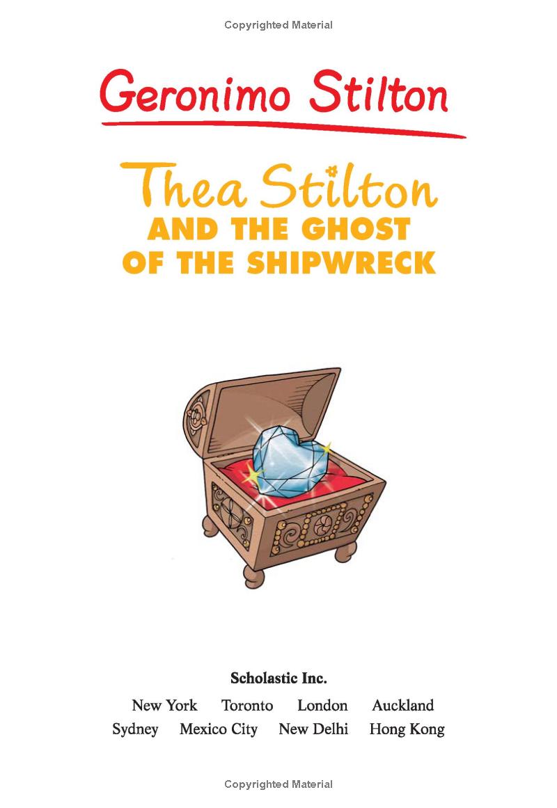 thea stilton and the ghost of the shipwreck