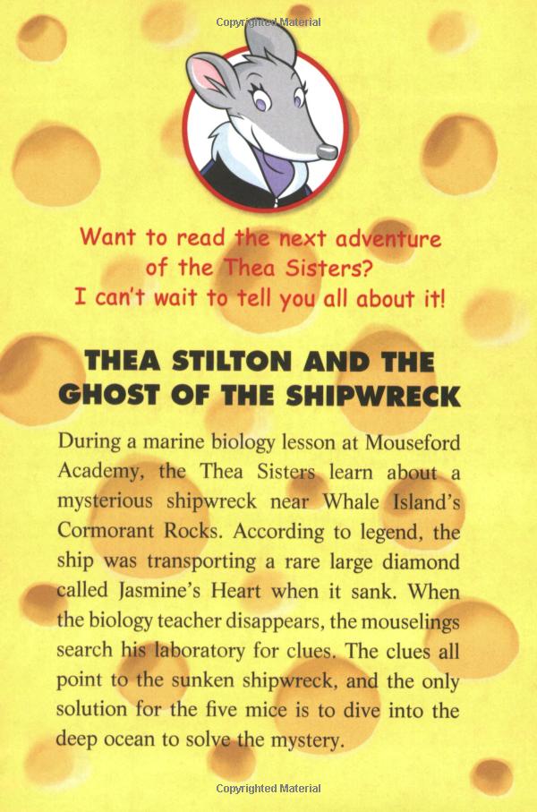 thea stilton and the mountain of fire: a geronimo stilton adventure