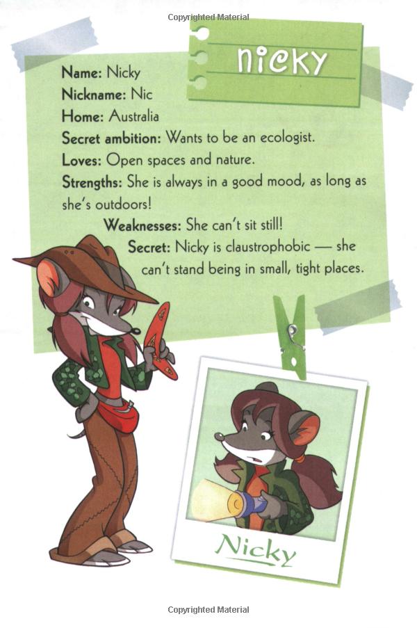 thea stilton and the mountain of fire: a geronimo stilton adventure