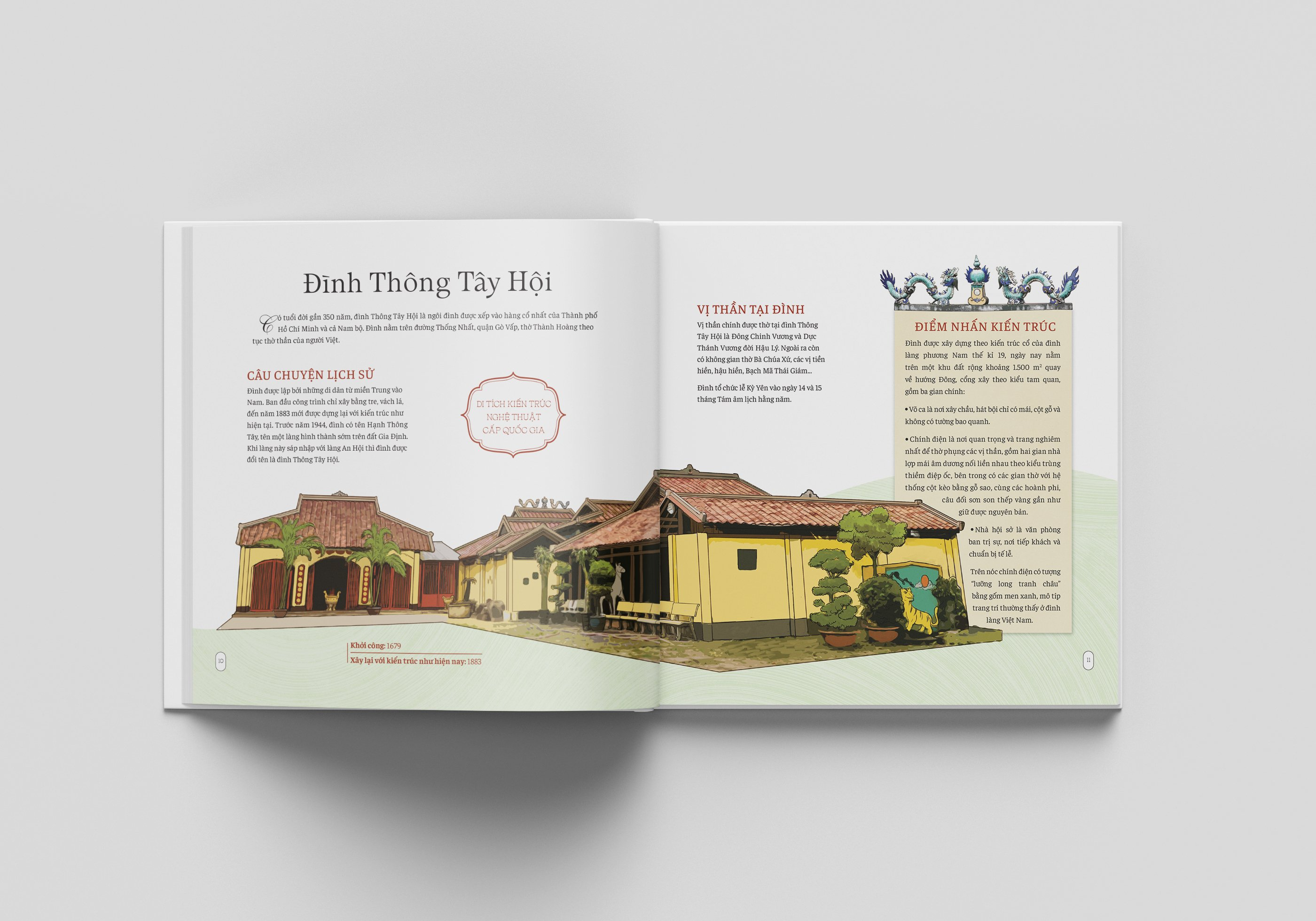 theo bước thời gian - các công trình tiêu biểu của sài gòn-thành phố hồ chí minh - bìa cứng