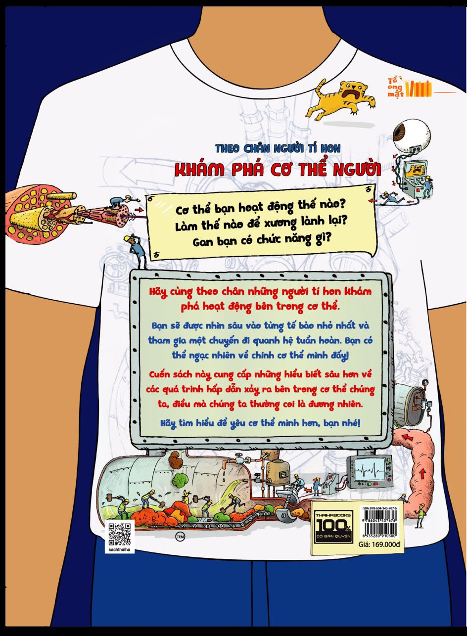theo chân người tí hon - khám phá cơ thể người
