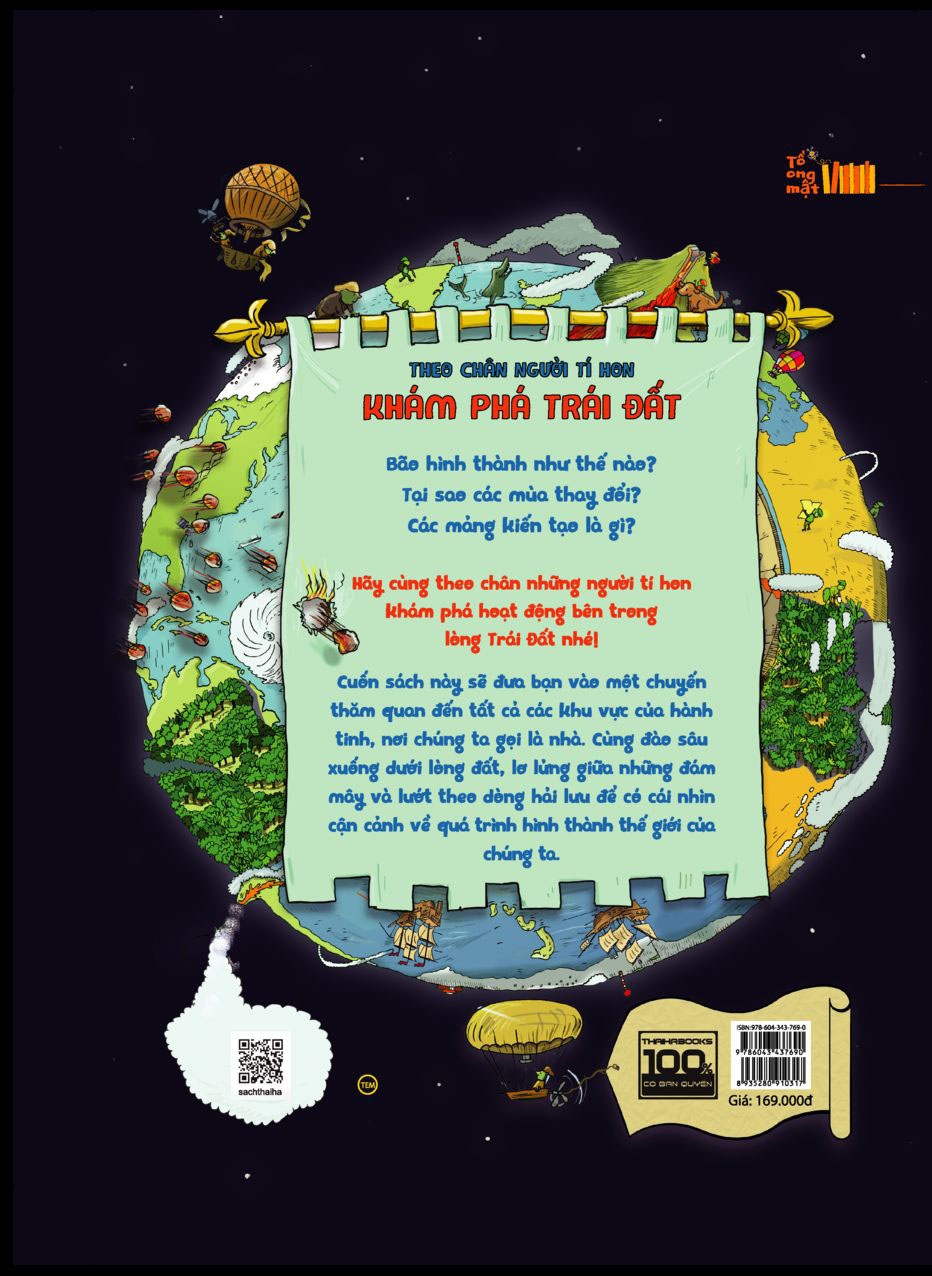 theo chân người tí hon - khám phá trái đất