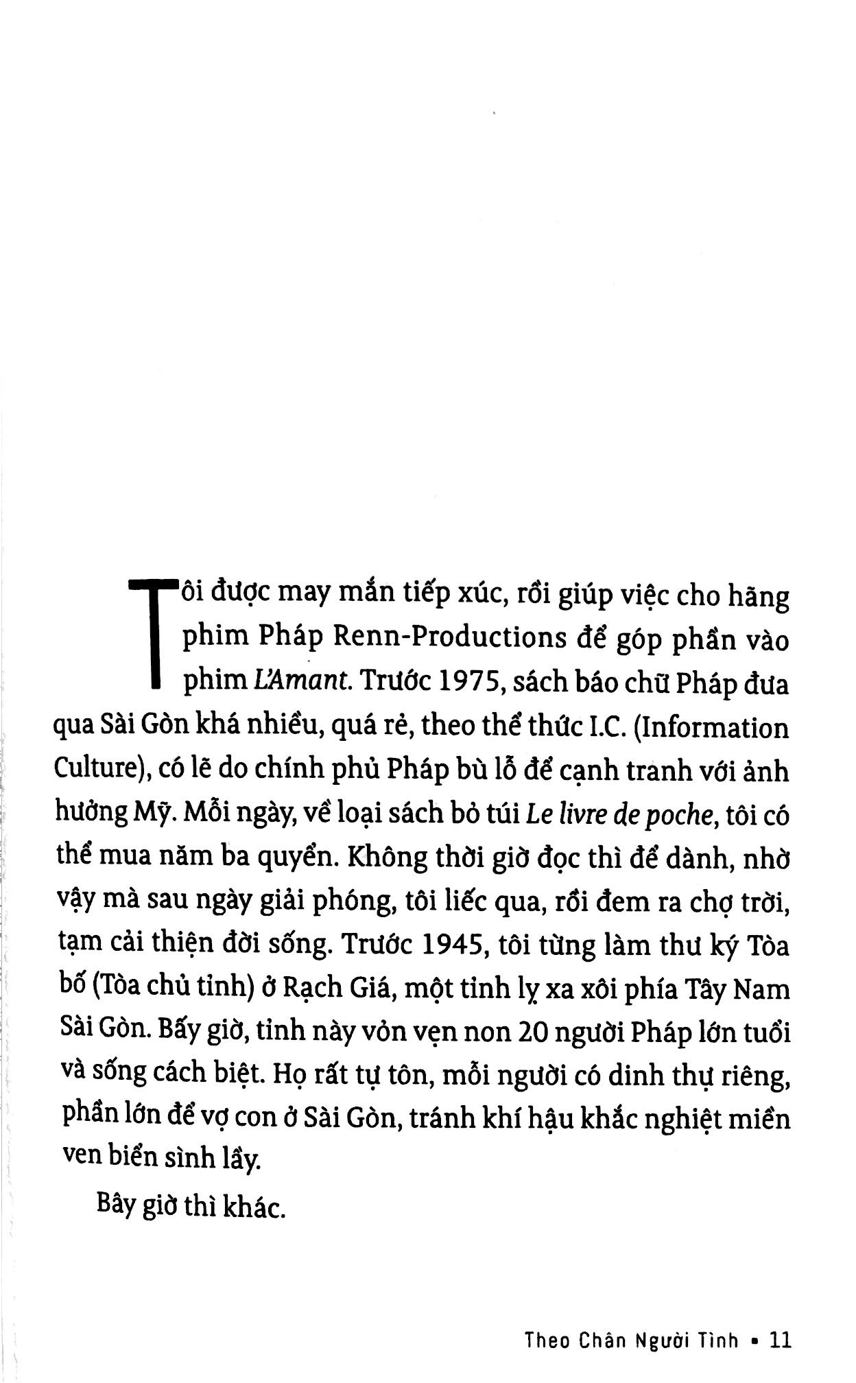 theo chân người tình & một mảnh tình riêng