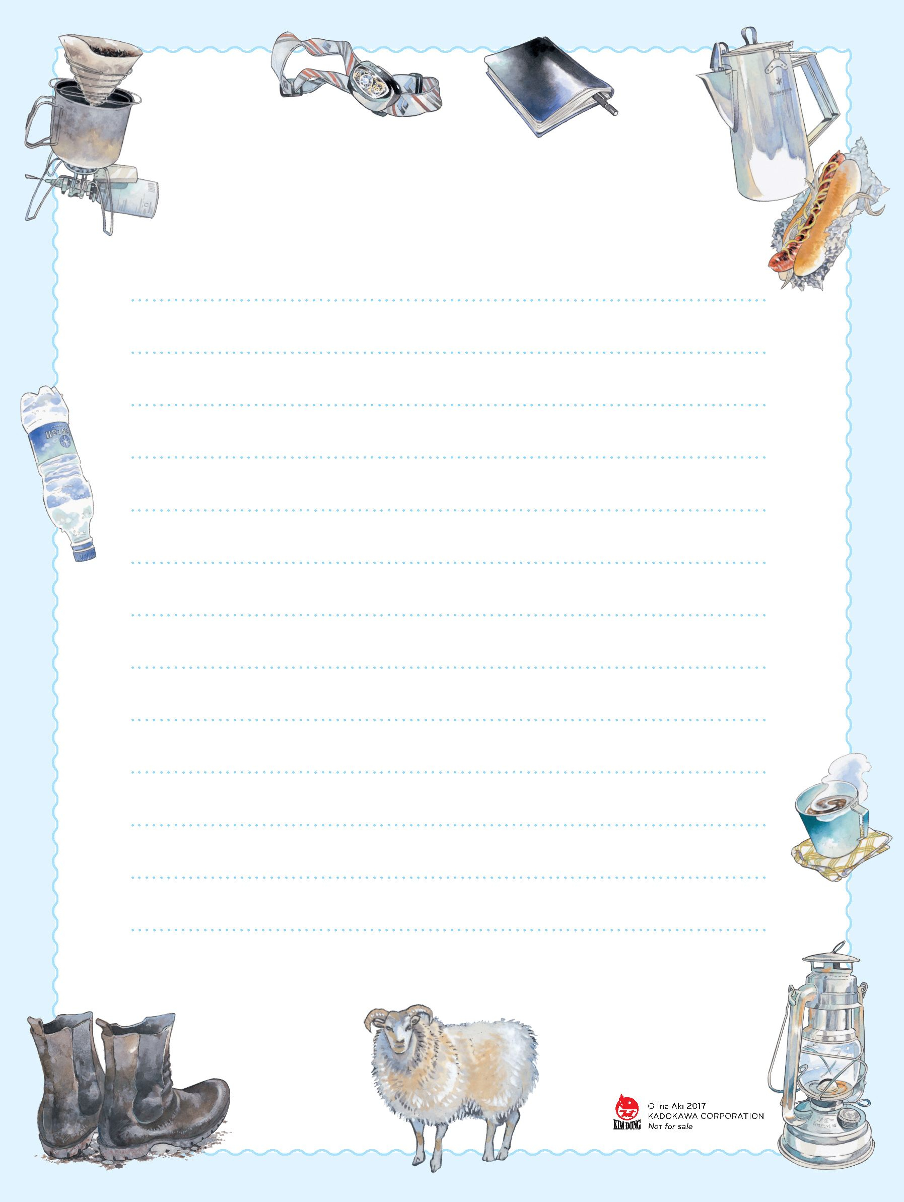 theo dấu mây ngàn - tập 1 - tặng kèm postcard + phong thư + giấy viết thư