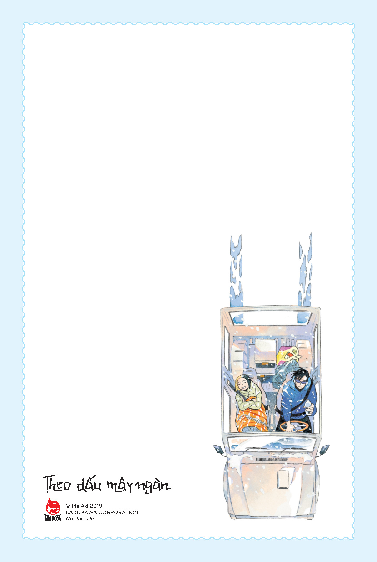 theo dấu mây ngàn - tập 3 - tặng kèm obi + postcard + phong thư + giấy viết thư