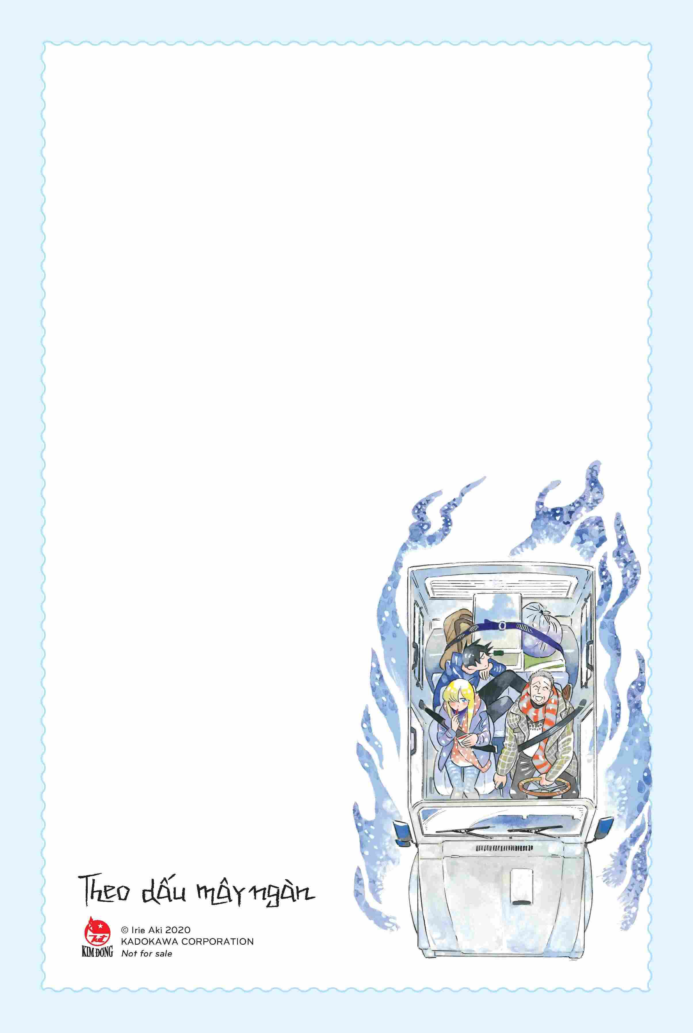 theo dấu mây ngàn - tập 4 - tặng kèm obi + postcard + phong thư + giấy viết thư