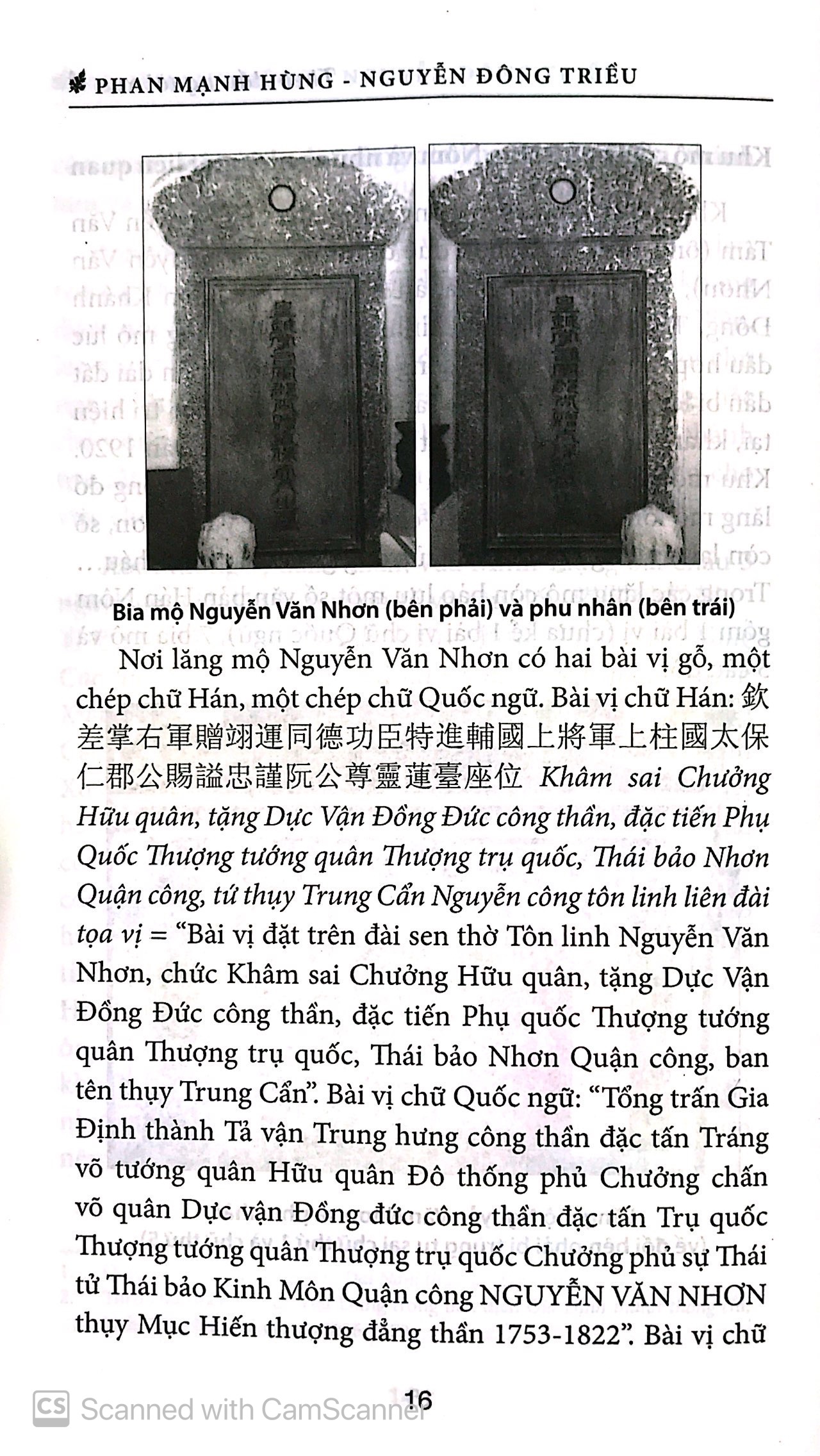 theo dấu người xưa