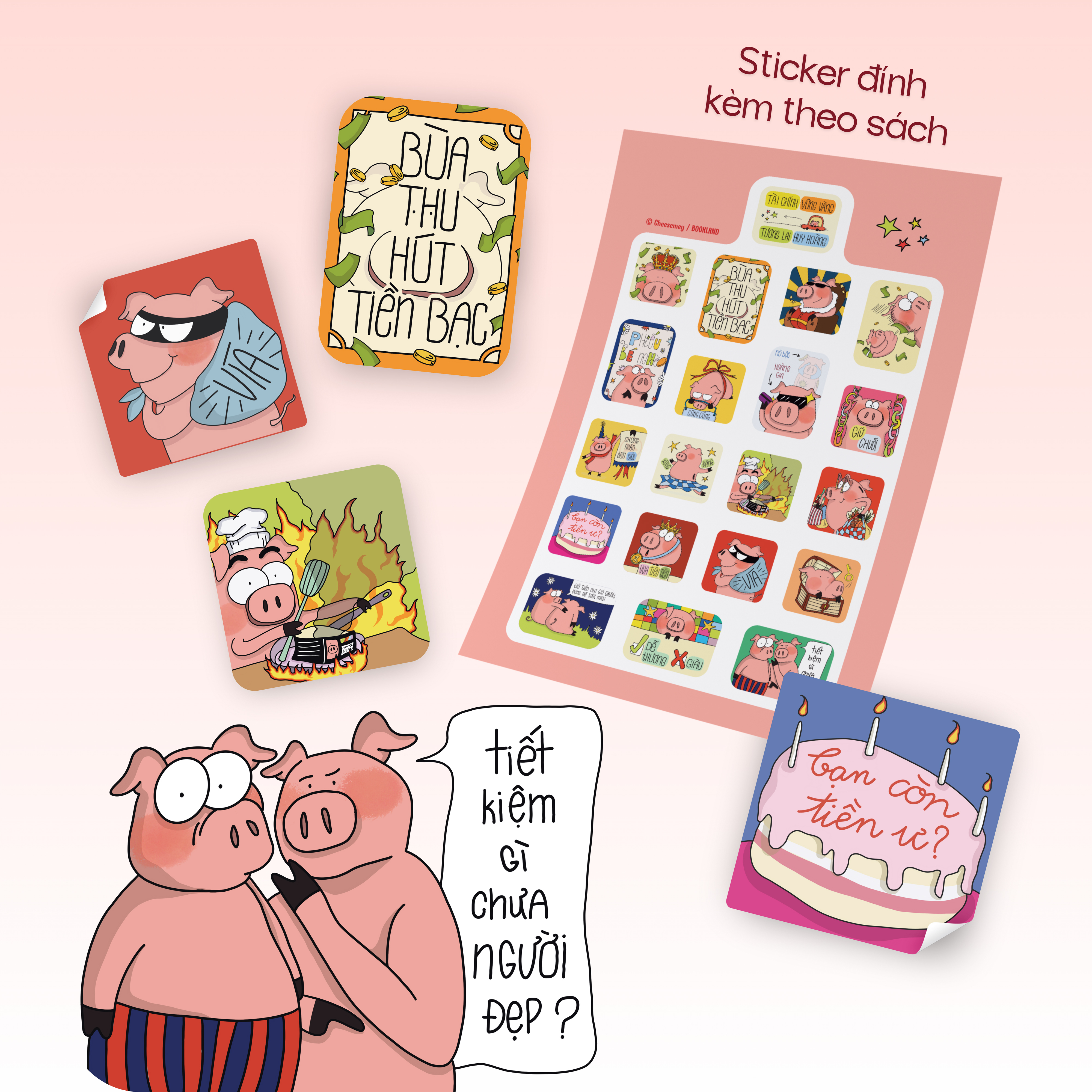 Theo Doi Thu Chi, Lam Chu Tien Bac - Giau Co Tu Nhung Ghi Chep Hang Ngay - Tang Kem Sticker