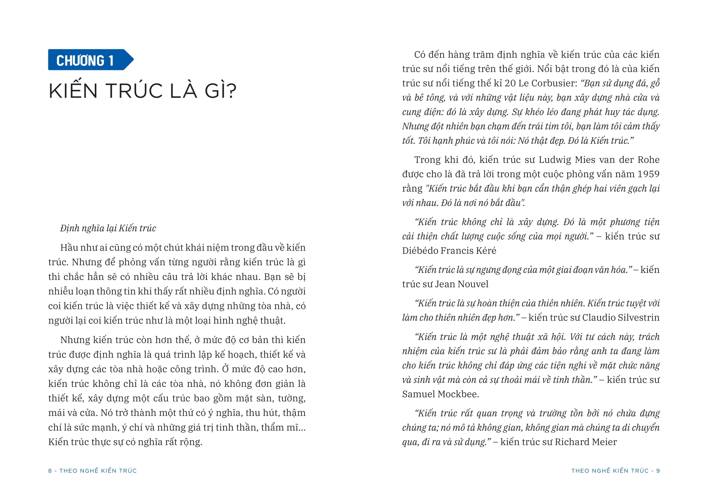 Theo Nghe Kien Truc - Huong Nghiep Tu Nguoi Lam Nghe