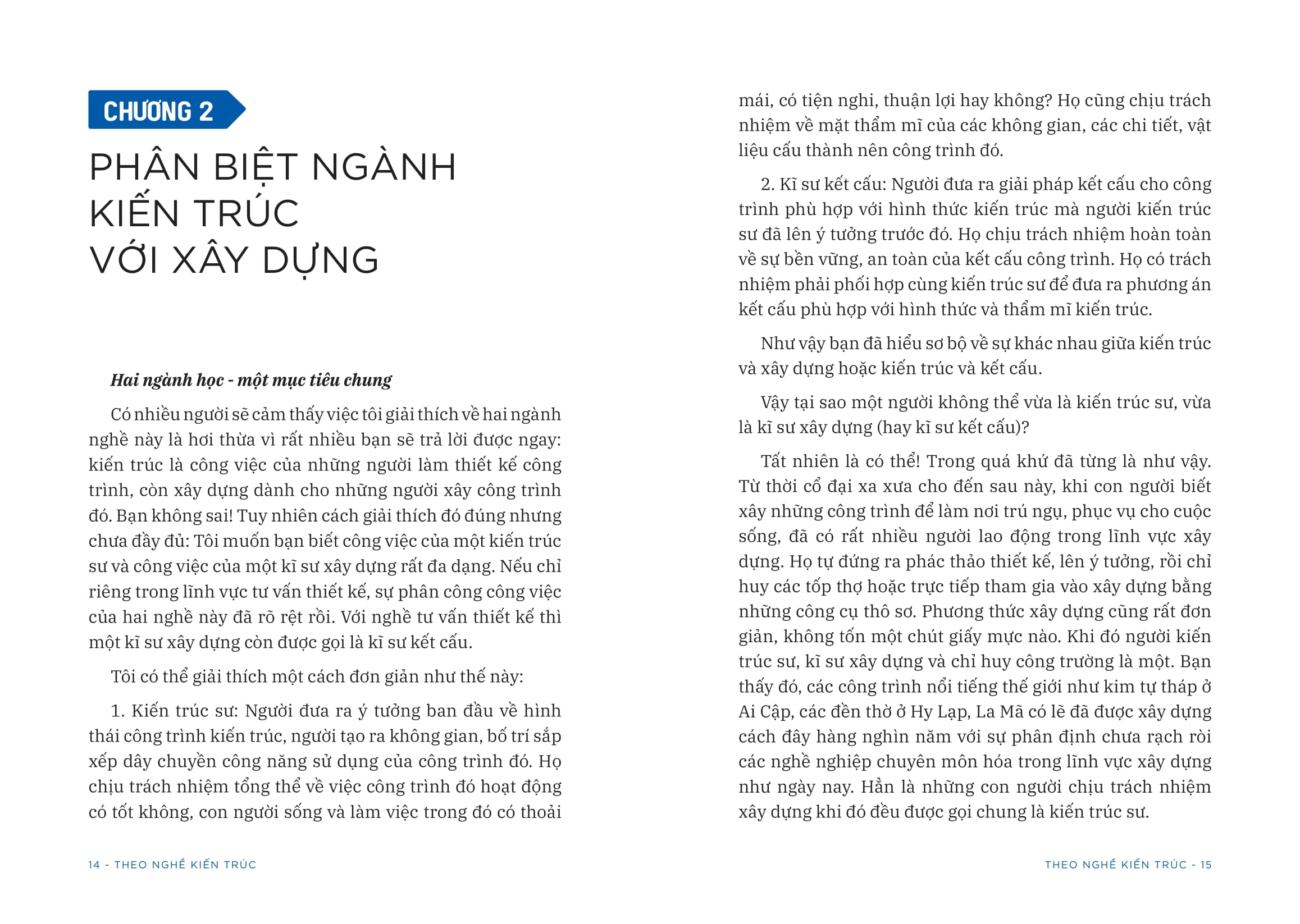 Theo Nghe Kien Truc - Huong Nghiep Tu Nguoi Lam Nghe