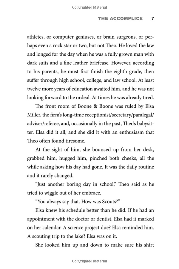 theodore boone: the accomplice