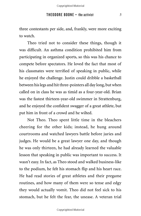 theodore boone: the activist