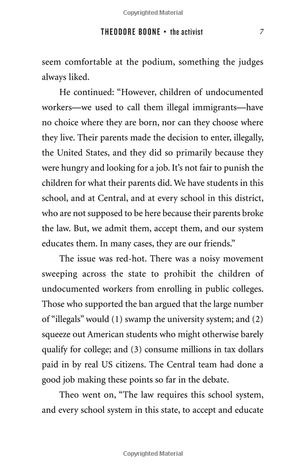 theodore boone: the activist