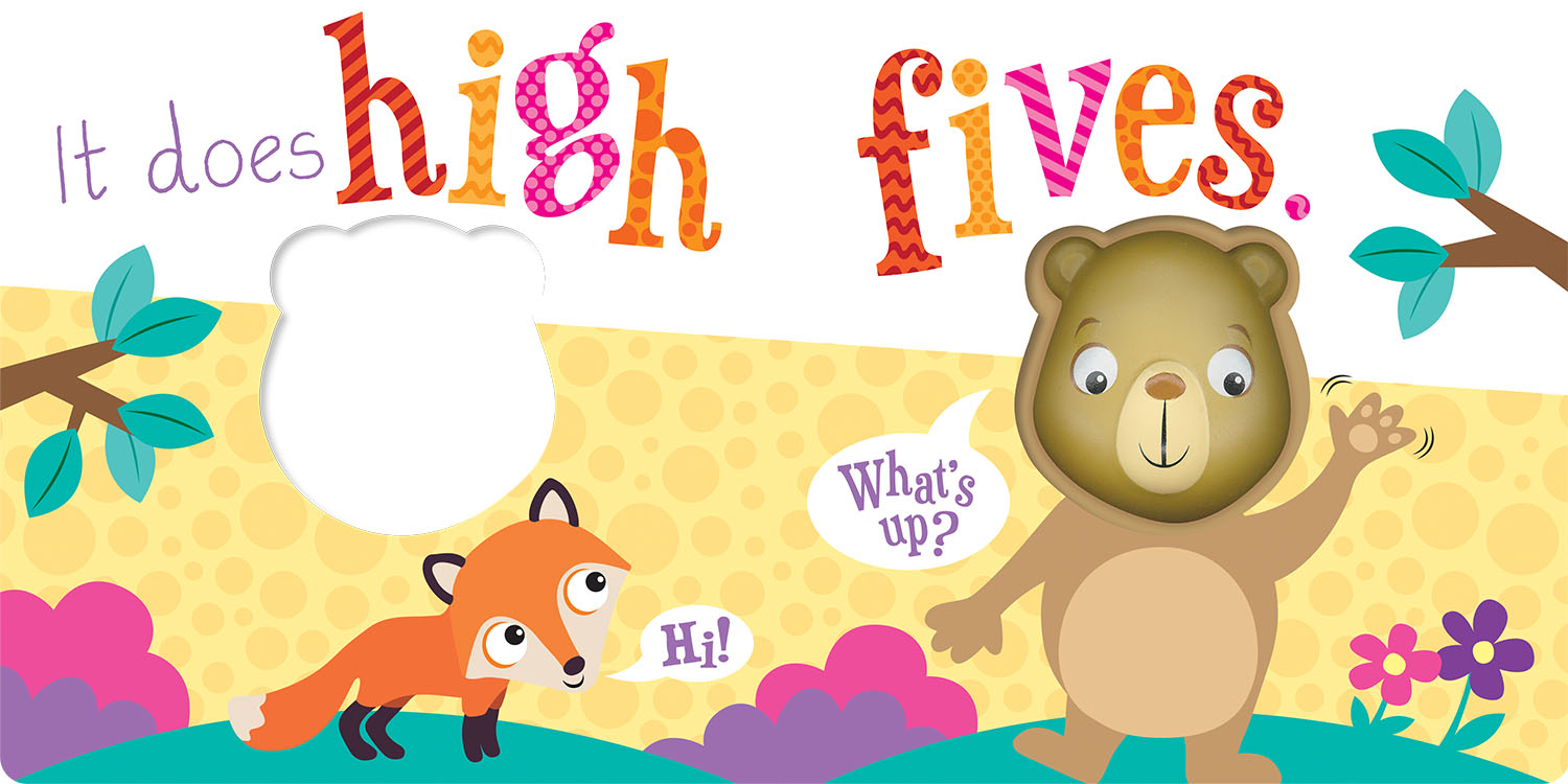 there's a bear in my book! (aquishy in my book)