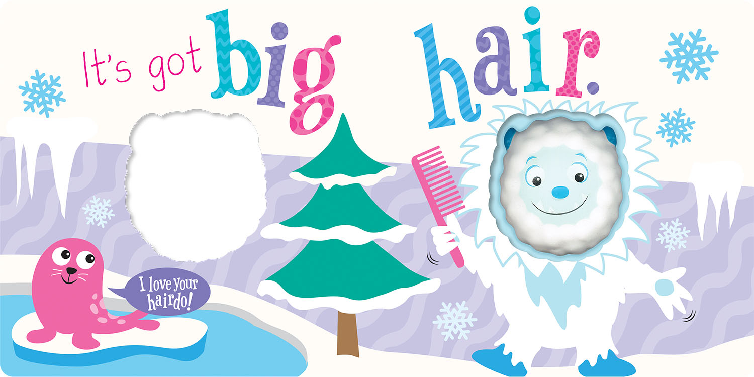 there's a yeti in my book! (aquishy in my book)