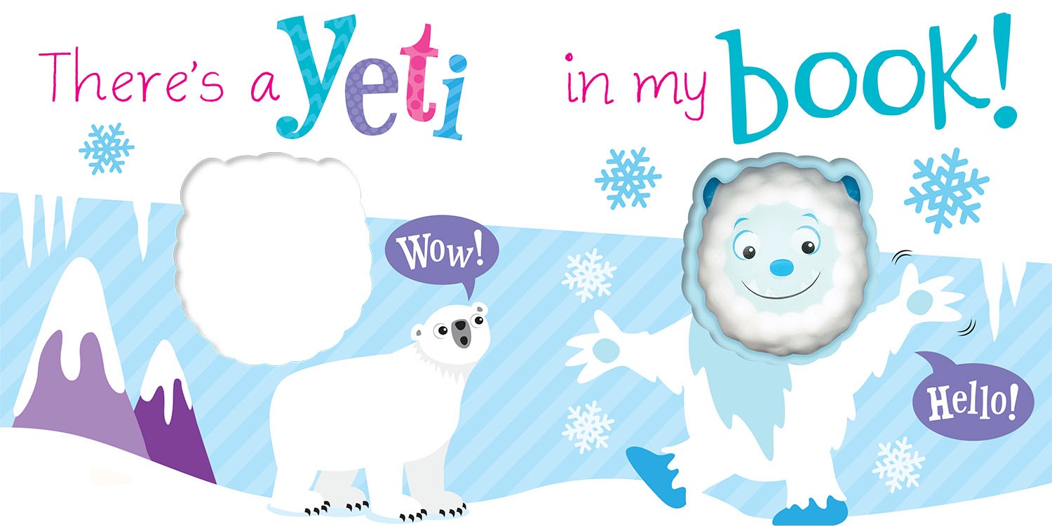 there's a yeti in my book! (aquishy in my book)