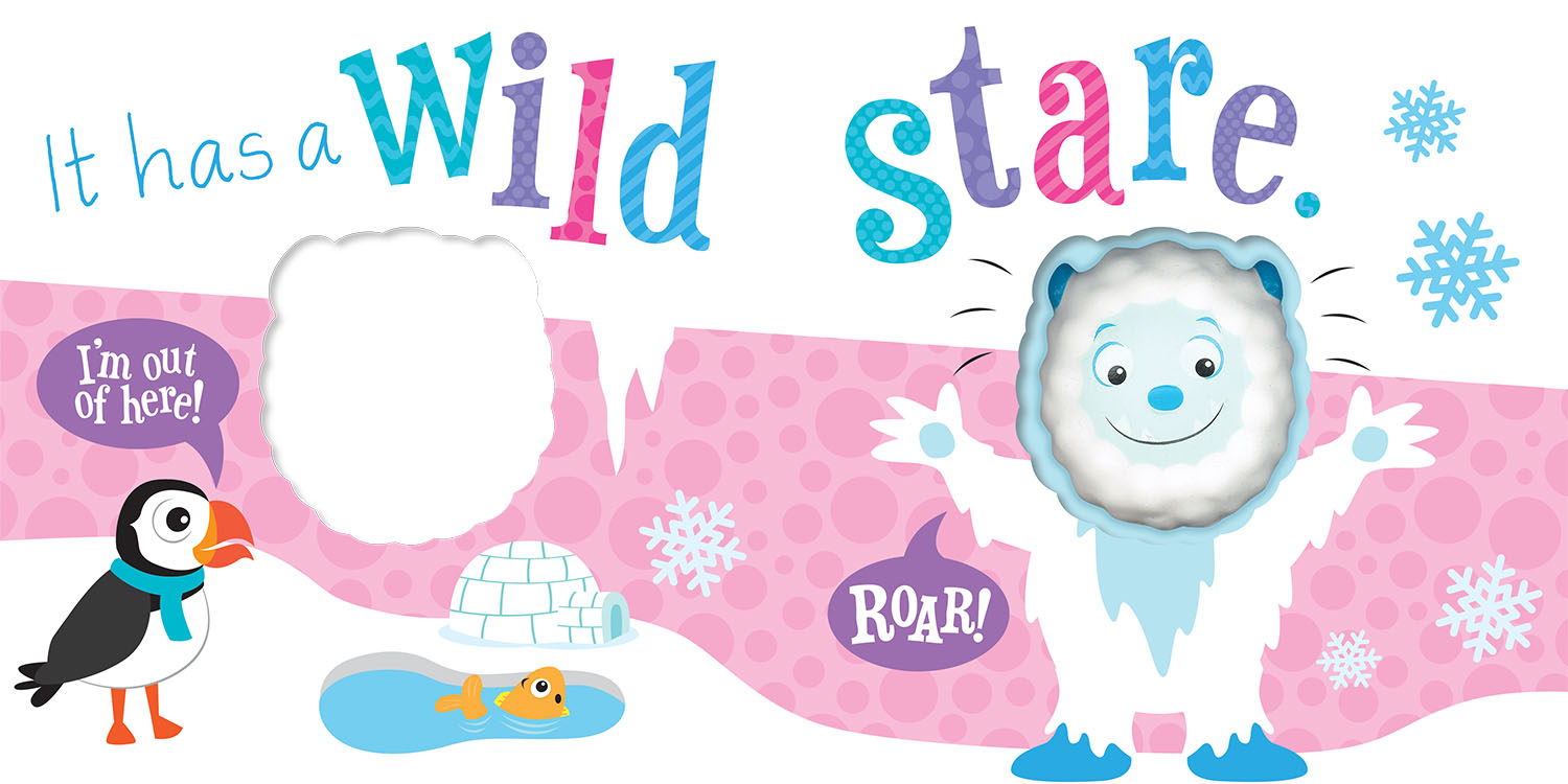 there's a yeti in my book! (aquishy in my book)