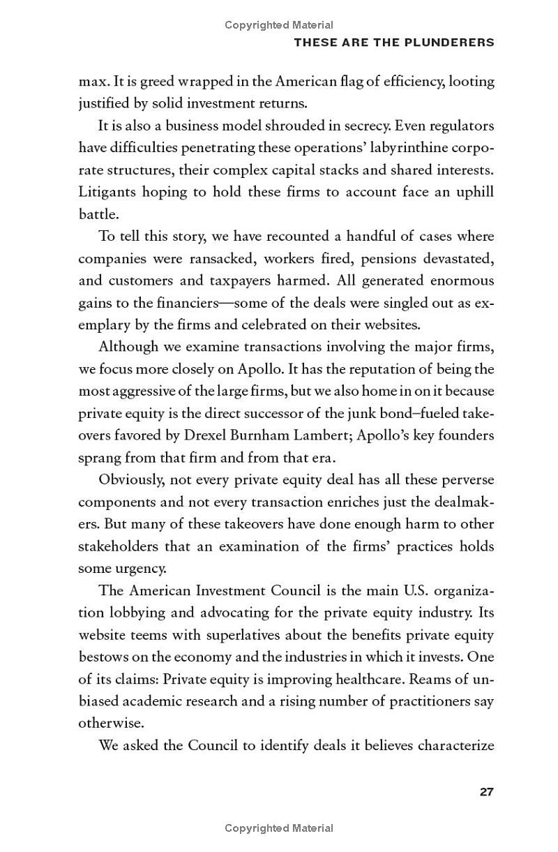 these are the plunderers