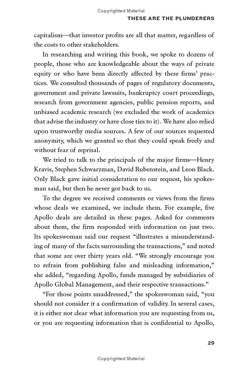 these are the plunderers