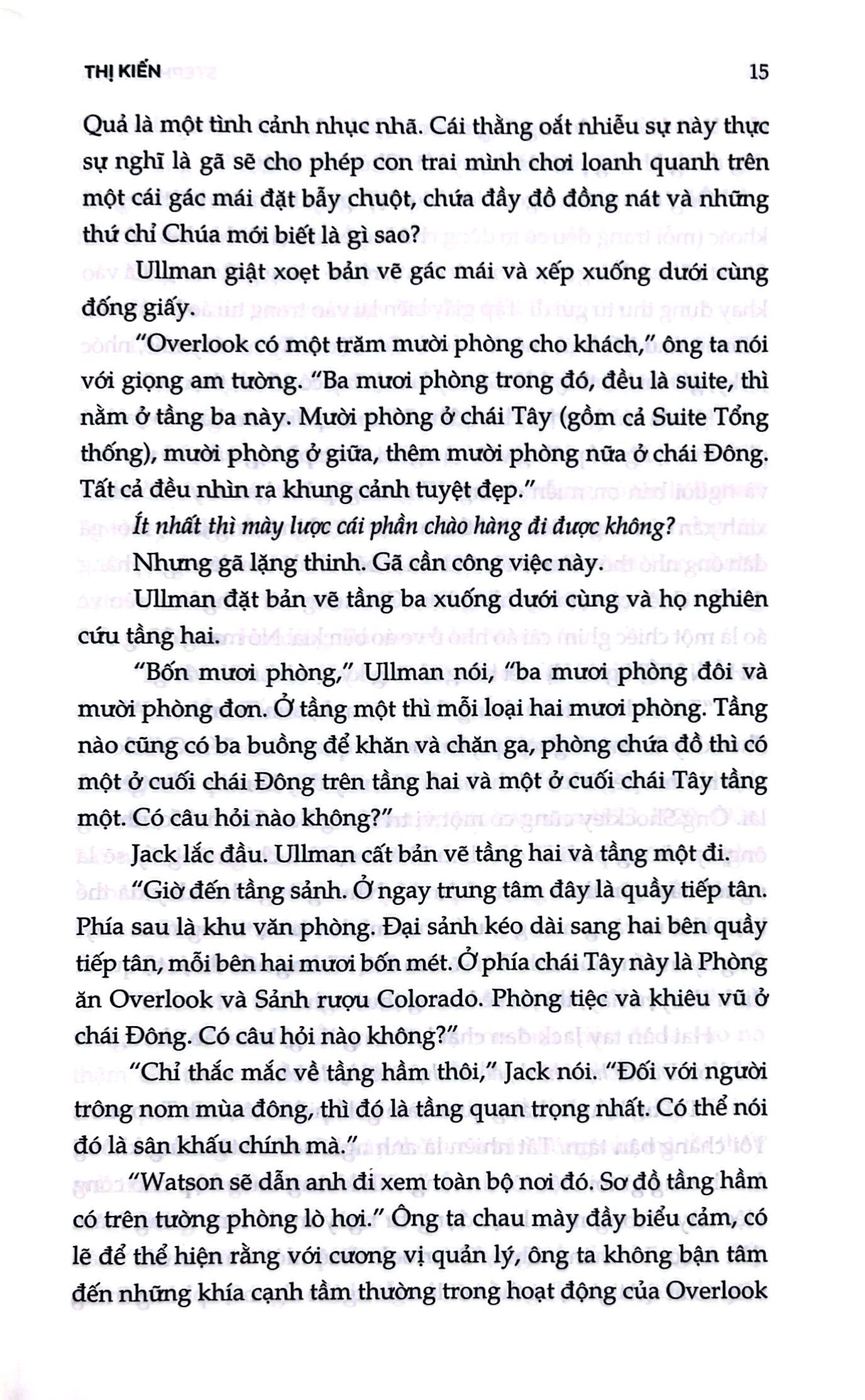 thị kiến - the shining