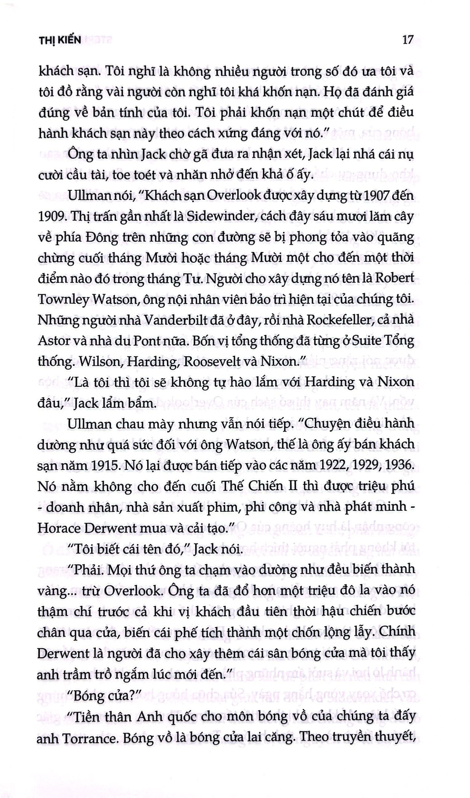 thị kiến - the shining