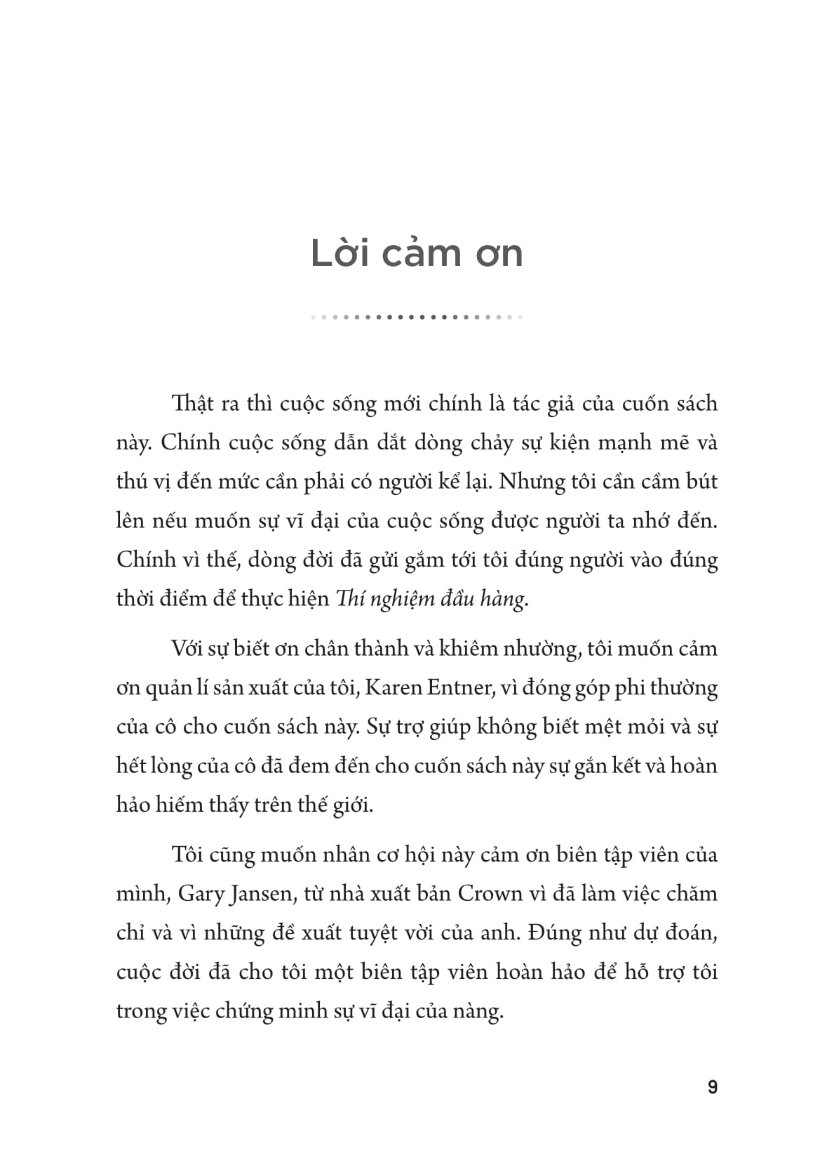 thí nghiệm đầu hàng