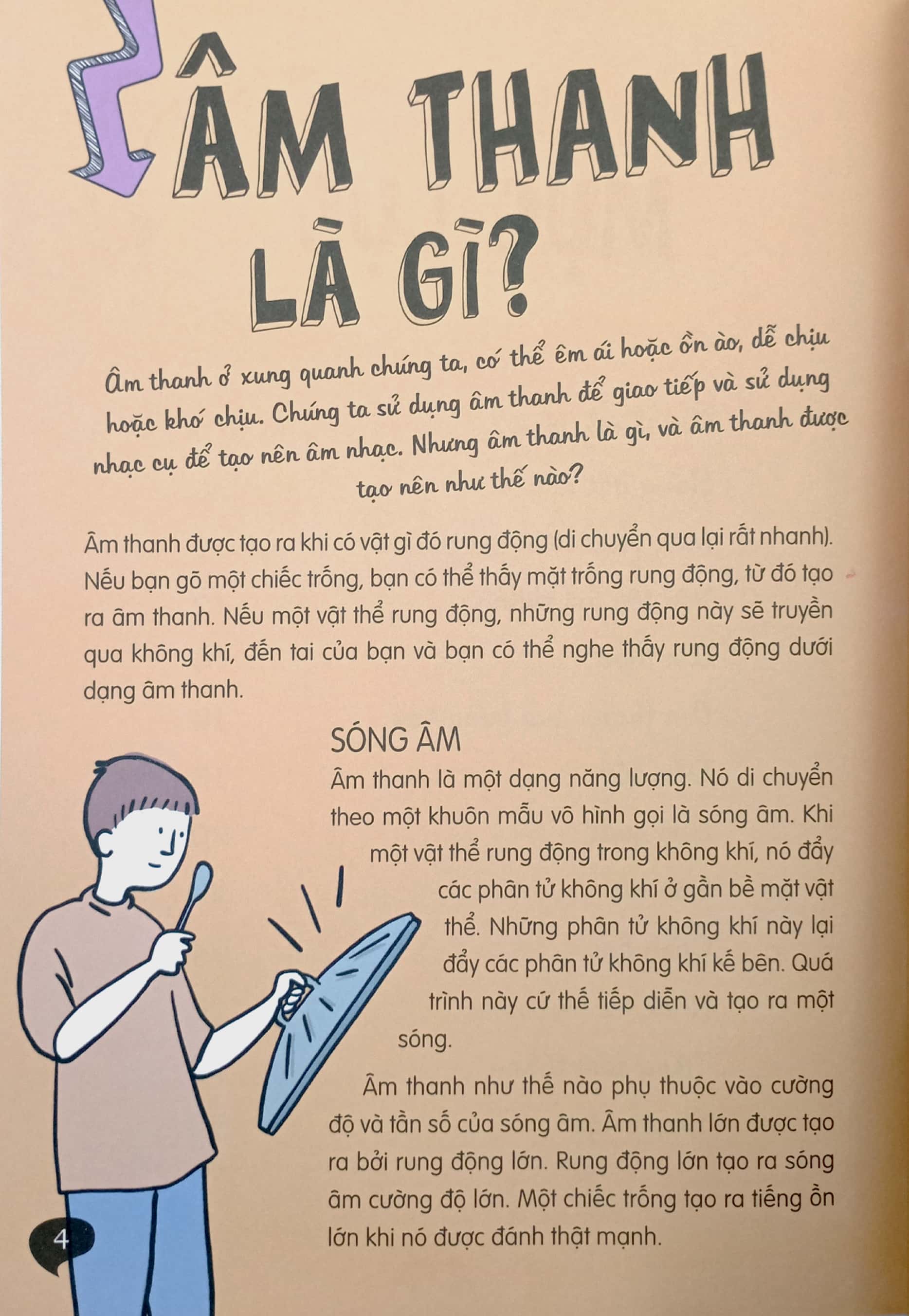 thí nghiệm khoa học vui - âm thanh và nhạc cụ