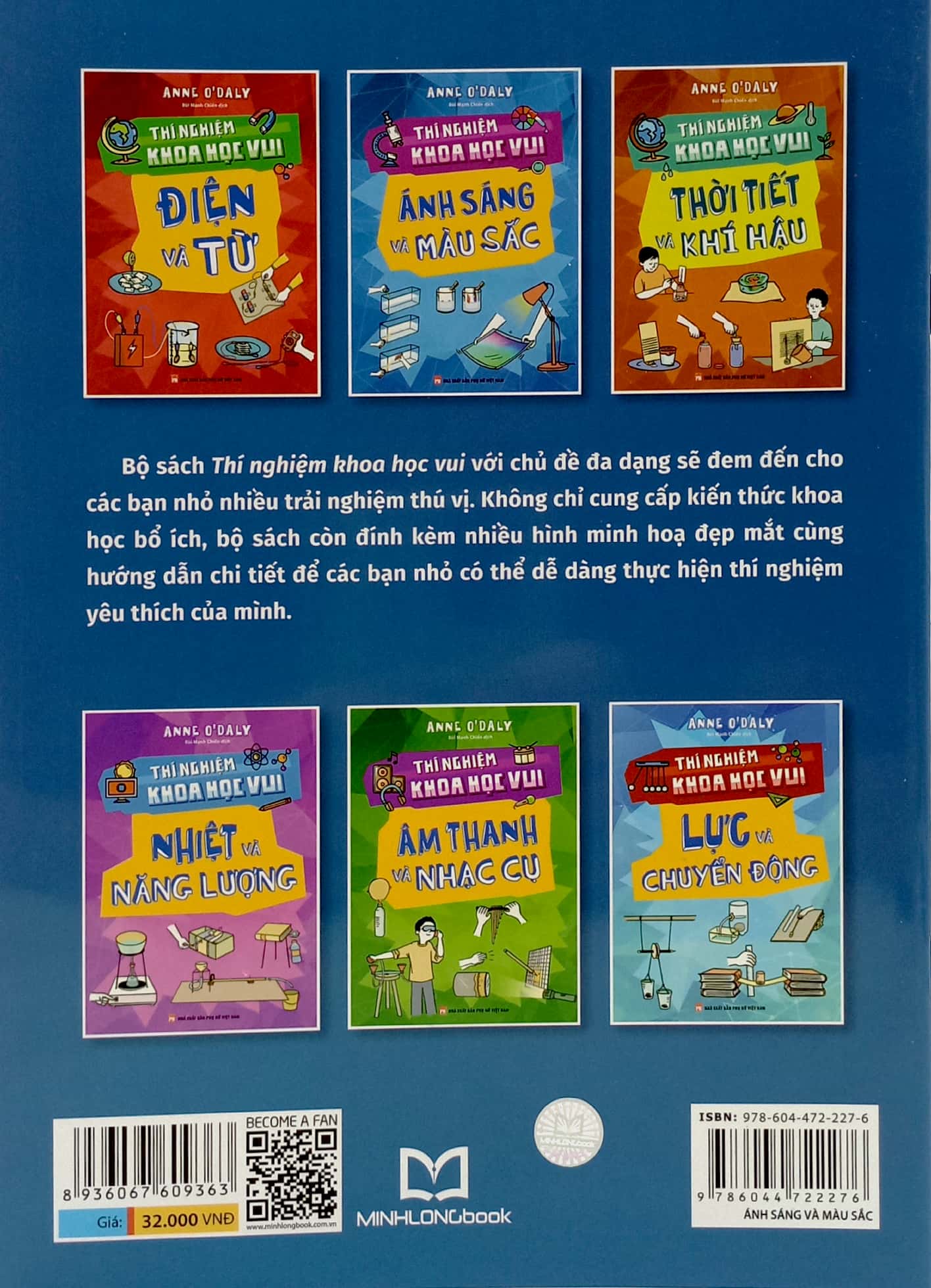 thí nghiệm khoa học vui - ánh sáng và màu sắc