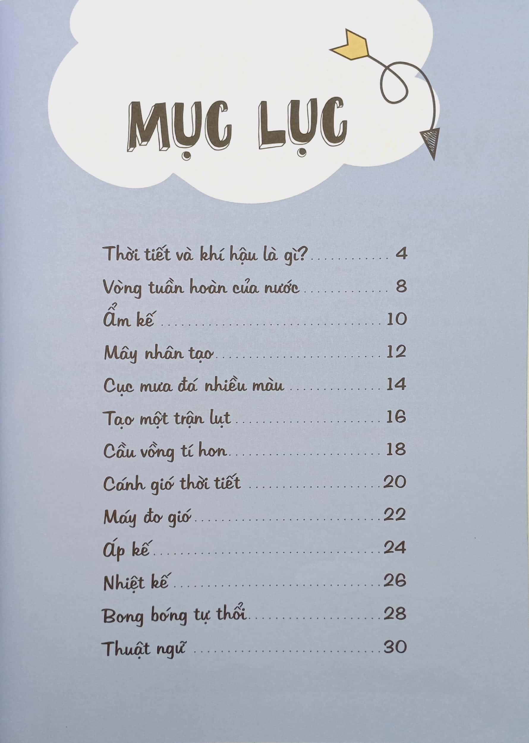 thí nghiệm khoa học vui - thời tiết và khí hậu