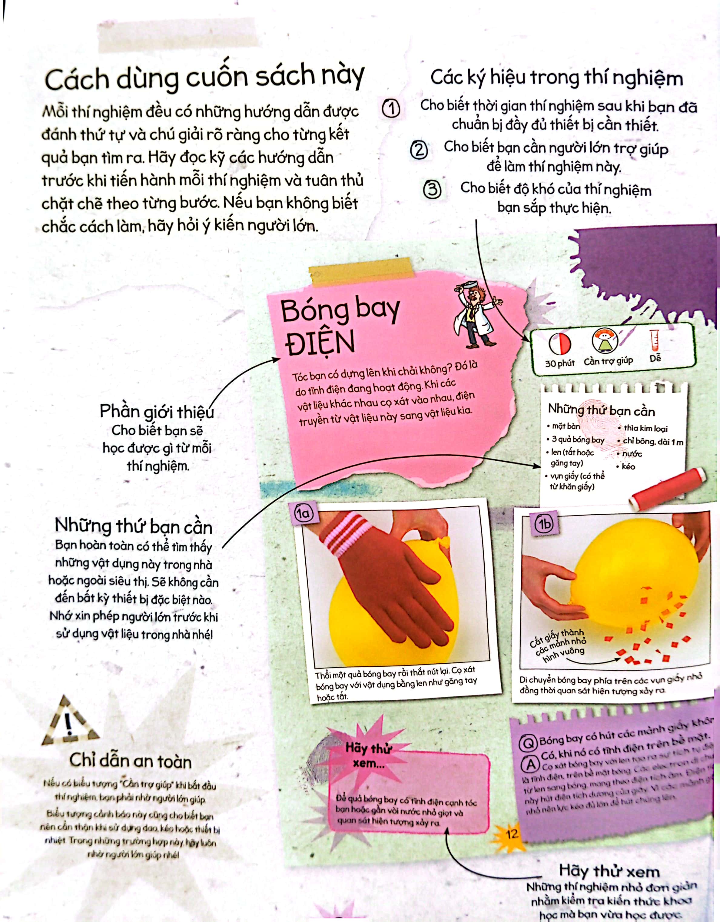 thí nghiệm stem siêu sáng tạo: điện và nam châm