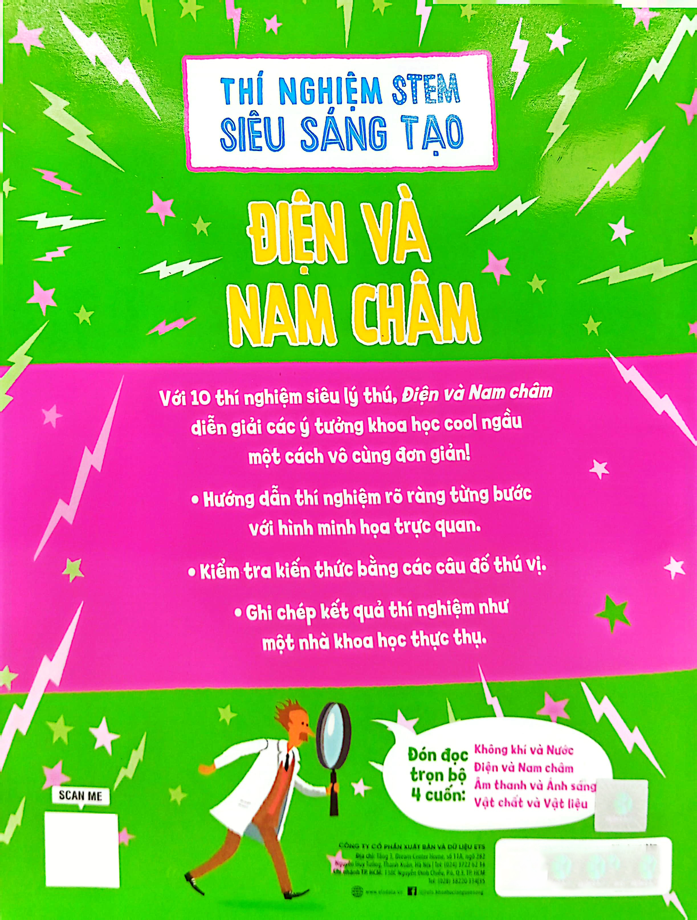 thí nghiệm stem siêu sáng tạo: điện và nam châm