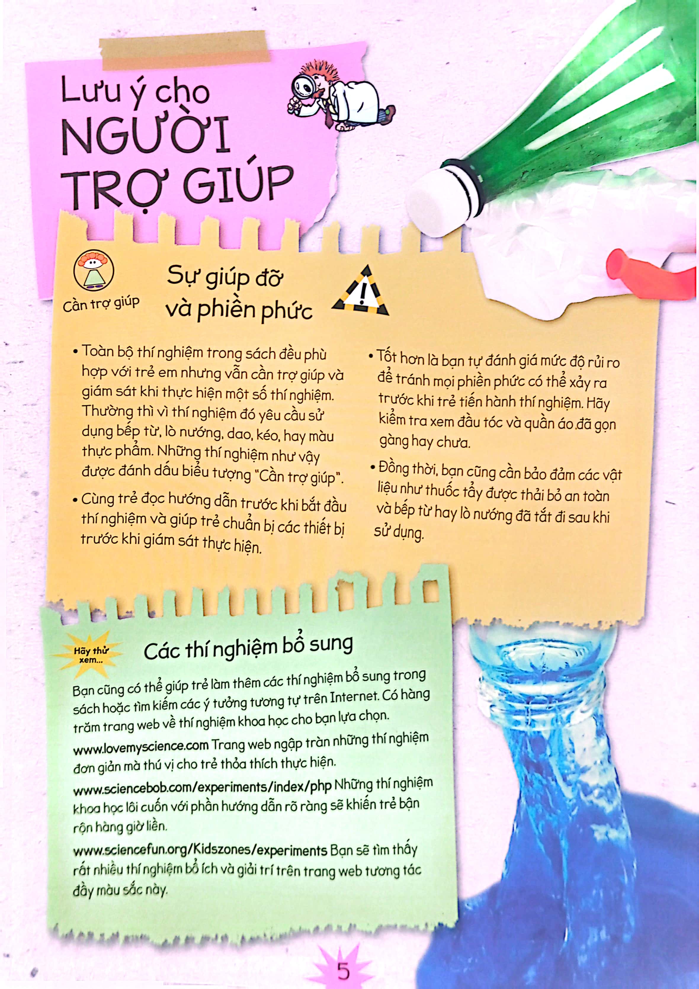 thí nghiệm stem siêu sáng tạo: không khí và nước