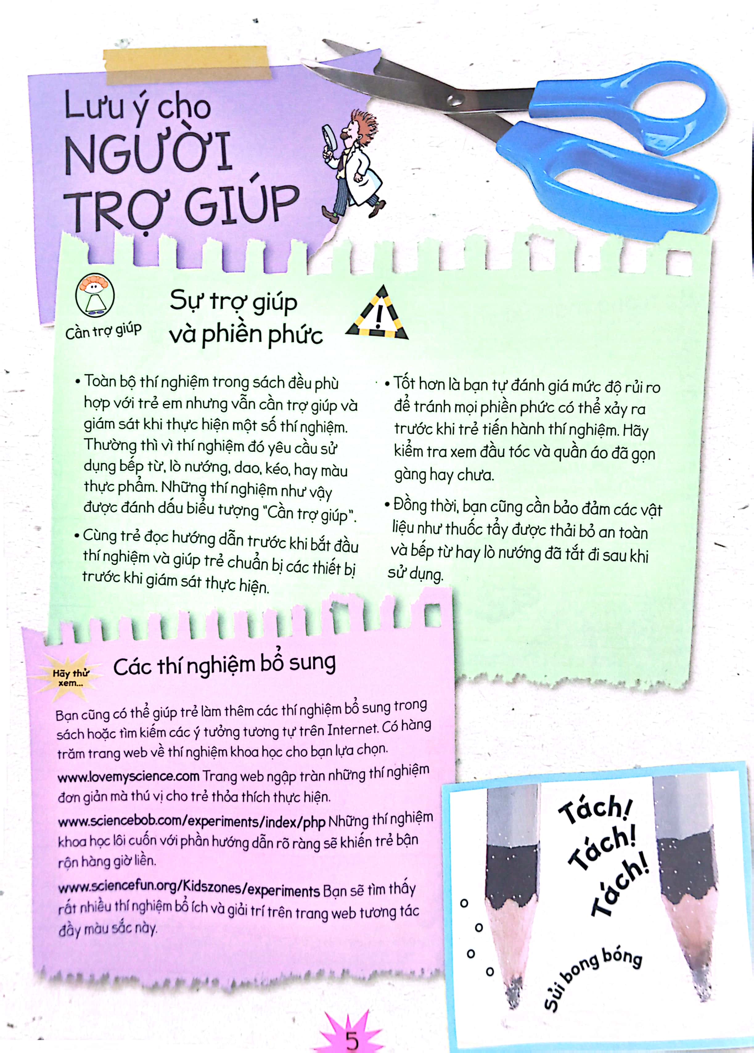 thí nghiệm stem siêu sáng tạo: vật chất và vật liệu