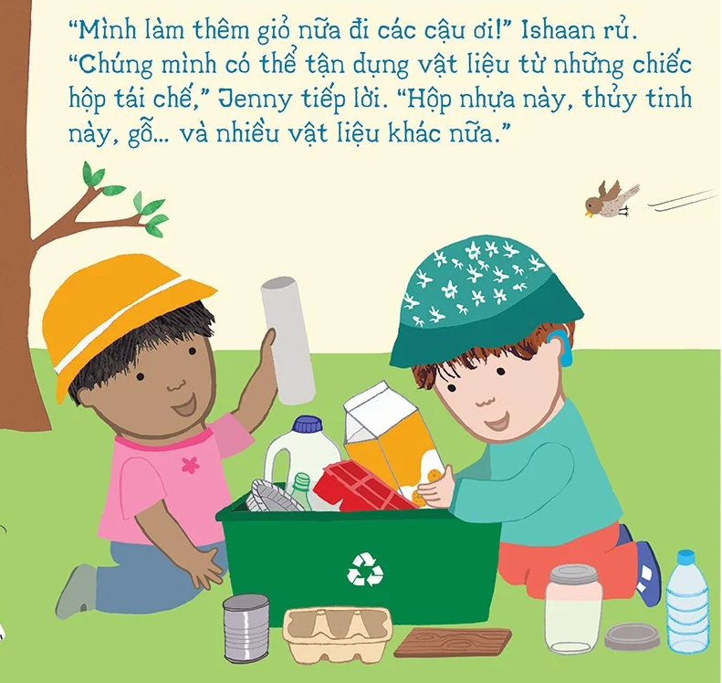 thí nghiệm vui cùng rosa - giỏ thức ăn cho chim