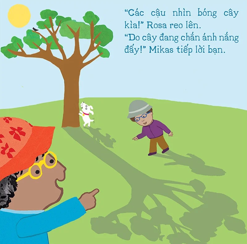 thí nghiệm vui cùng rosa - trò chơi rối bóng